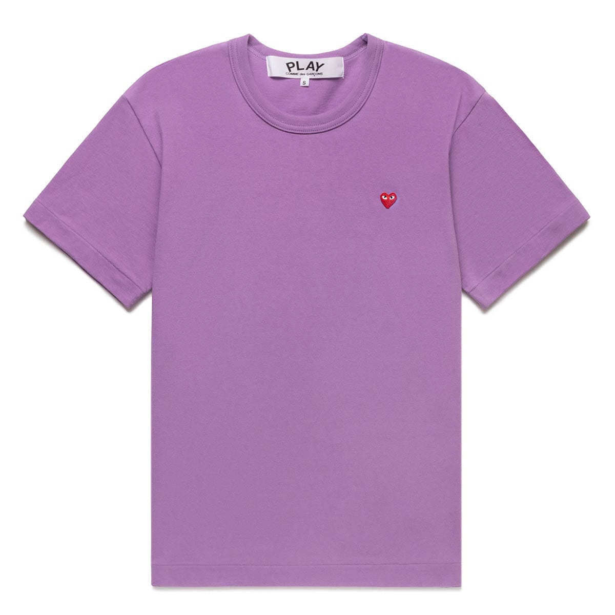 Comme des Garçons Play T-Shirts SMALL RED HEART T-SHIRT