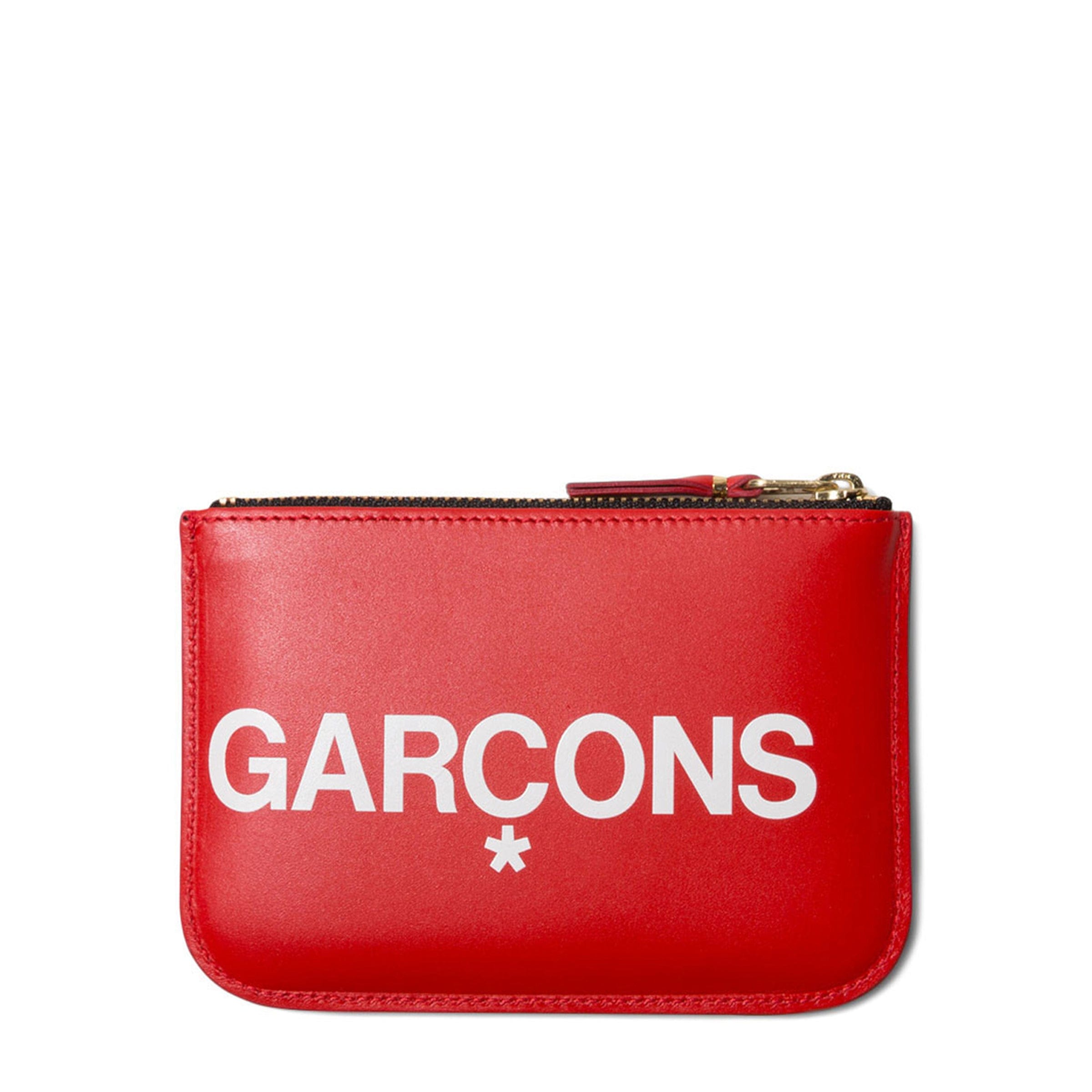 Comme des Garçons Wallet Wallets & Cases RED / O/S HUGE LOGO