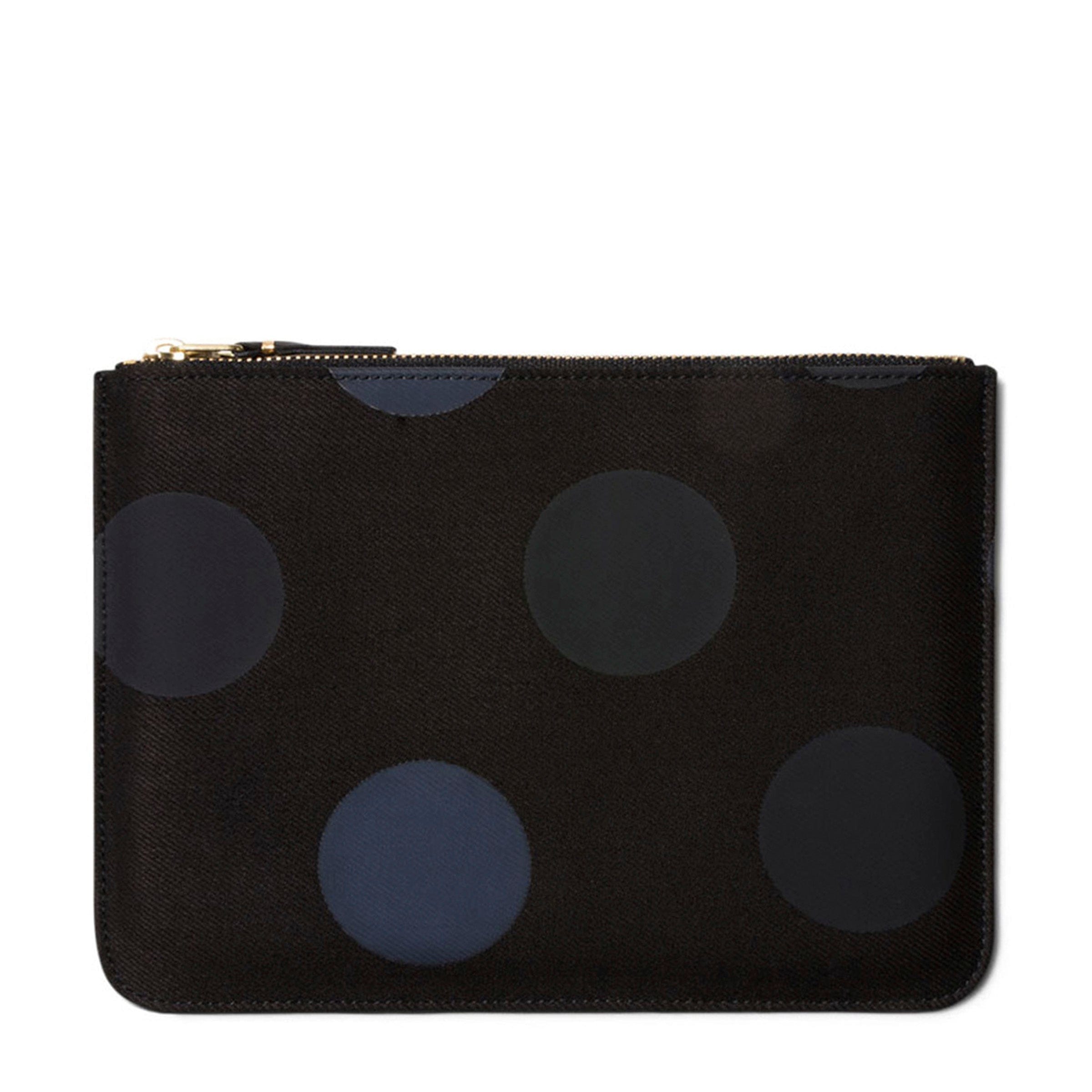 Comme des Garçons Wallet Wallets & Cases BLACK / O/S RUBBER DOT