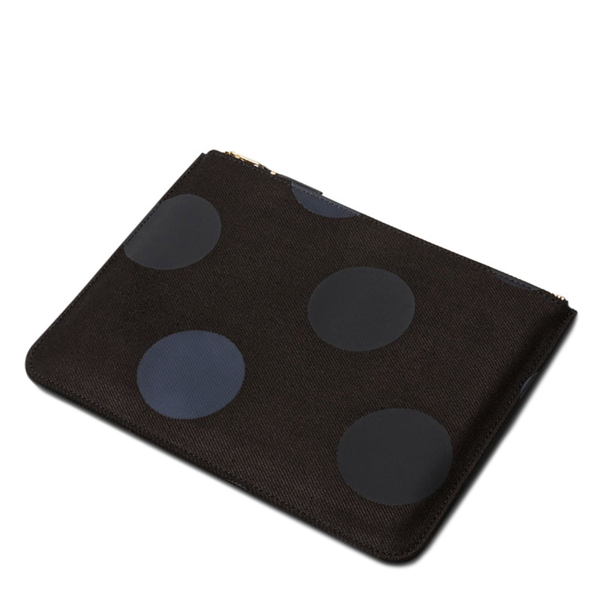 Comme des Garçons Wallet Wallets & Cases BLACK / O/S RUBBER DOT