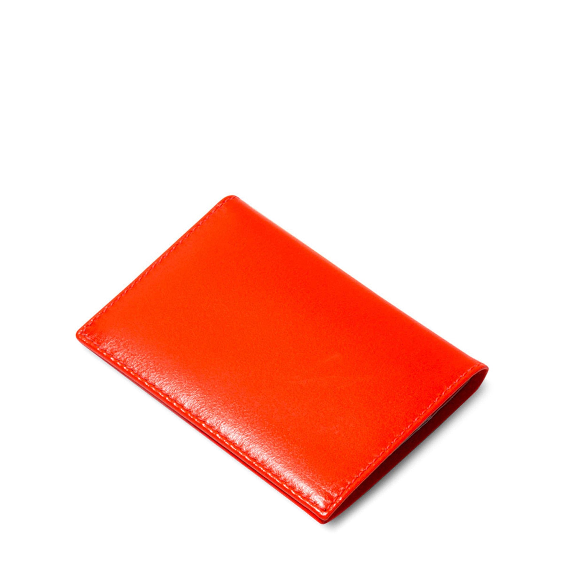 Comme des Garçons Wallet Wallets & Cases ORANGE / O/S SUPER FLUO LEATHER LINE