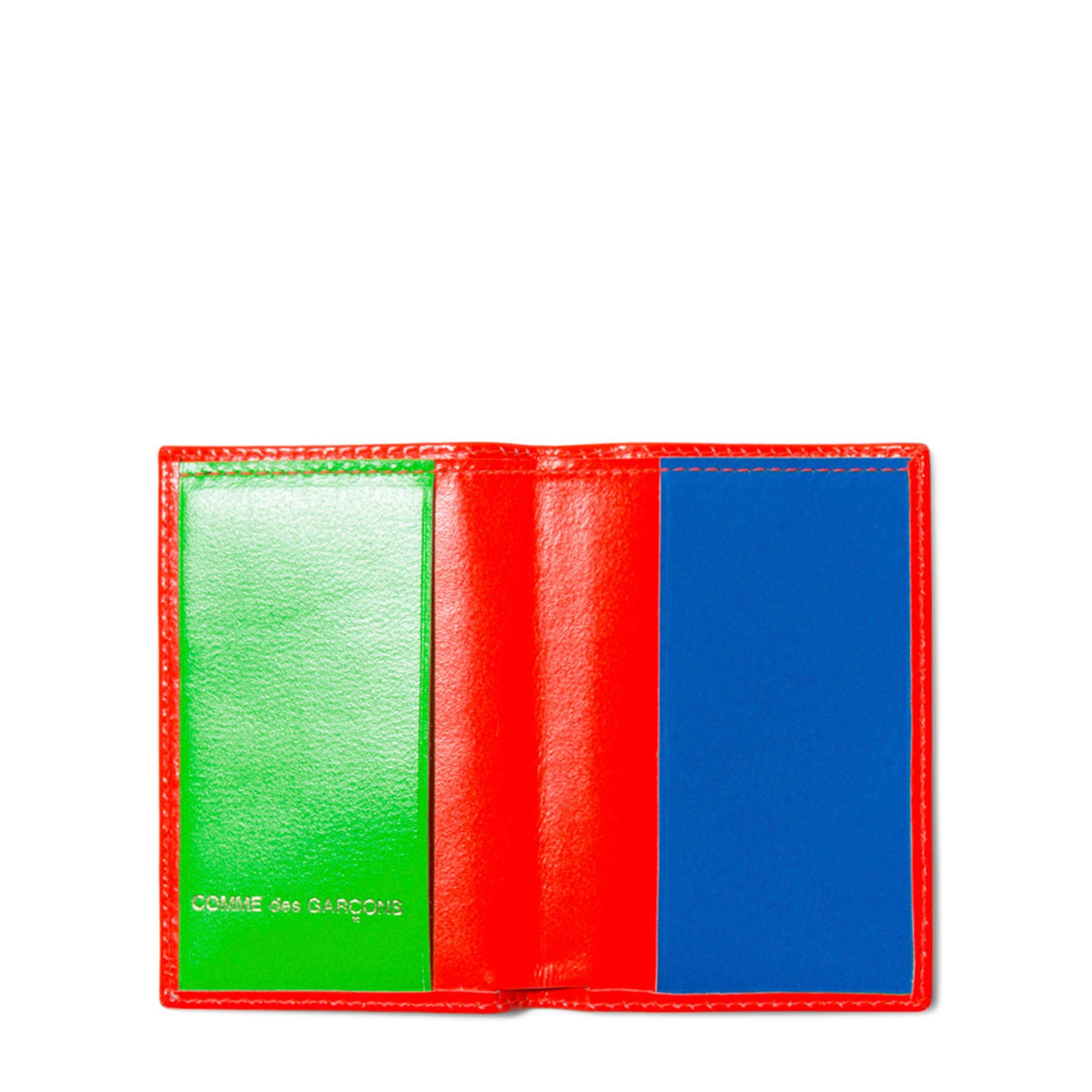 Comme des Garçons Wallet Wallets & Cases ORANGE / O/S SUPER FLUO LEATHER LINE