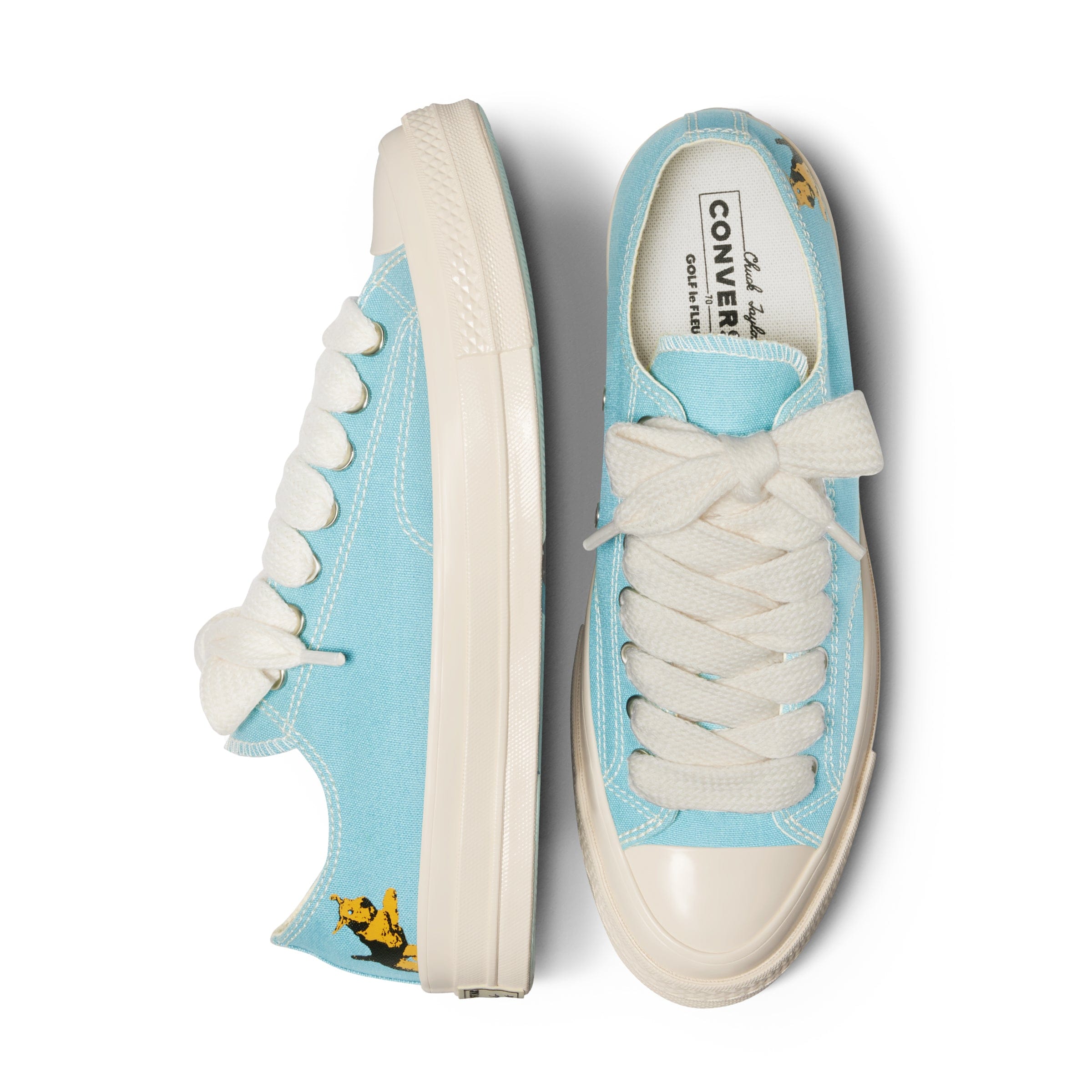 CONVERSE X GOLF LE FLEUR* DARRYL CHUCK 70  MAUI BLUE/MULTI/WINTER WHITE