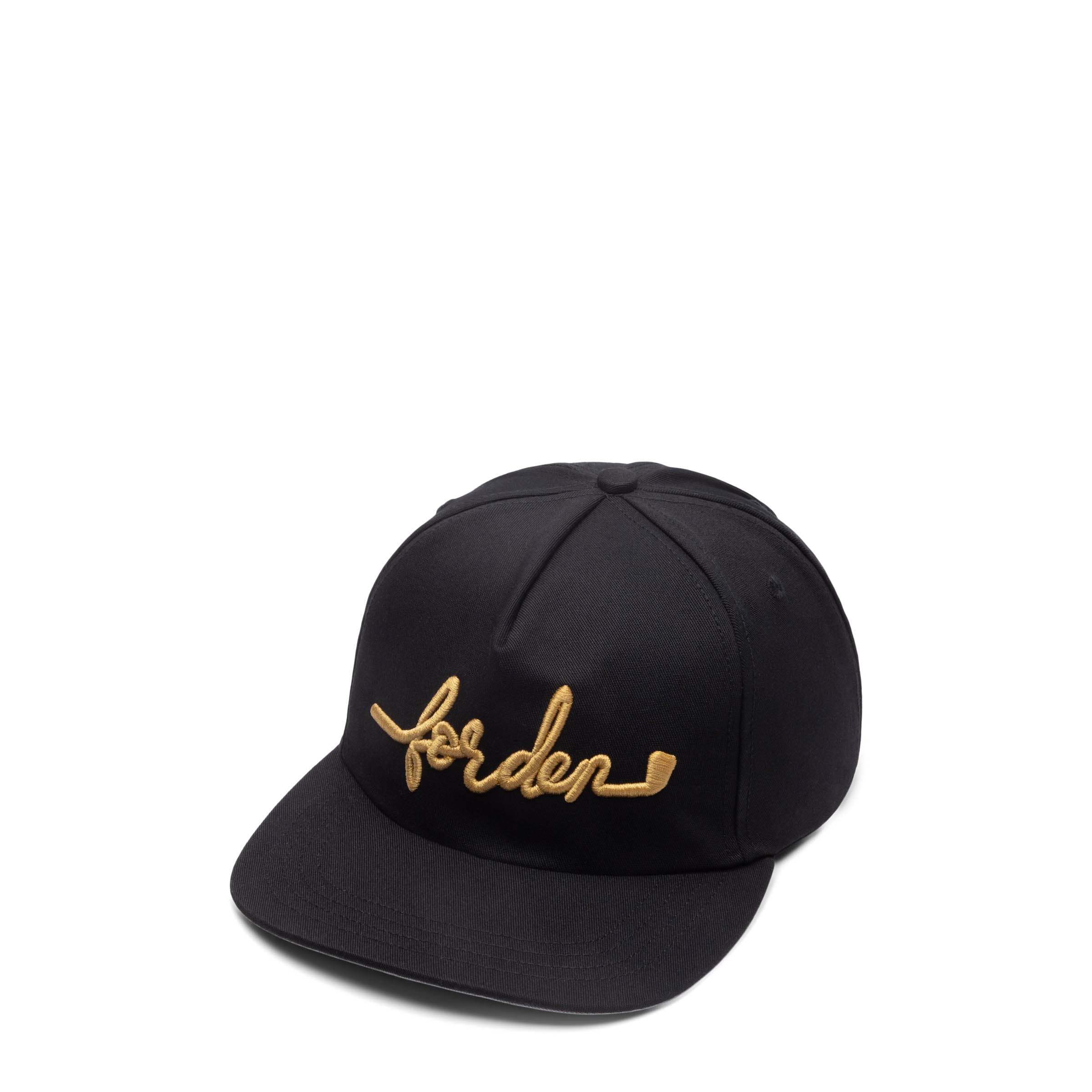 Forden Golf Headwear BLACK GOLD / O/S SCRIPT SNAPBACK