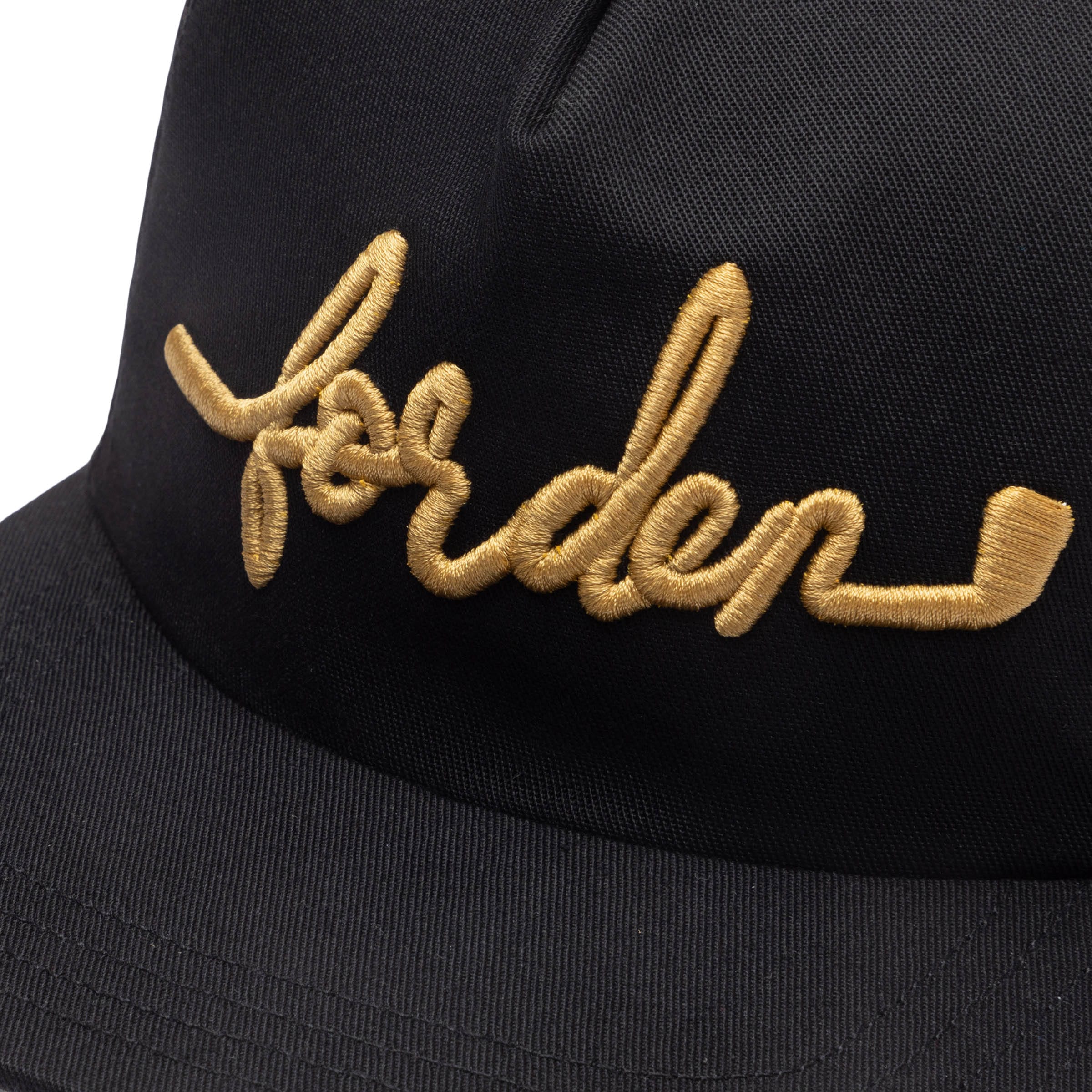 Forden Golf Headwear BLACK GOLD / O/S SCRIPT SNAPBACK