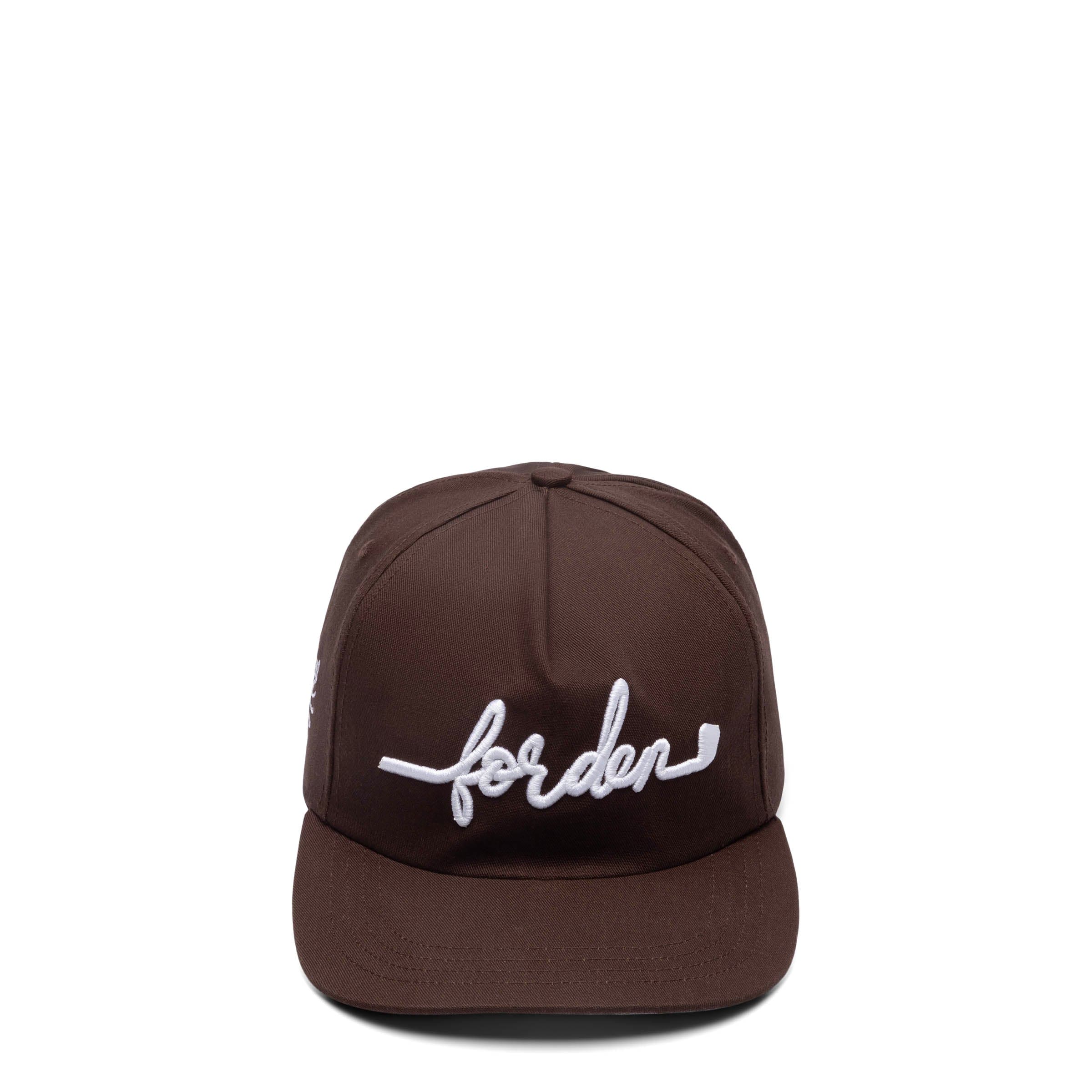 Forden Golf Headwear BROWN / O/S SCRIPT SNAPBACK