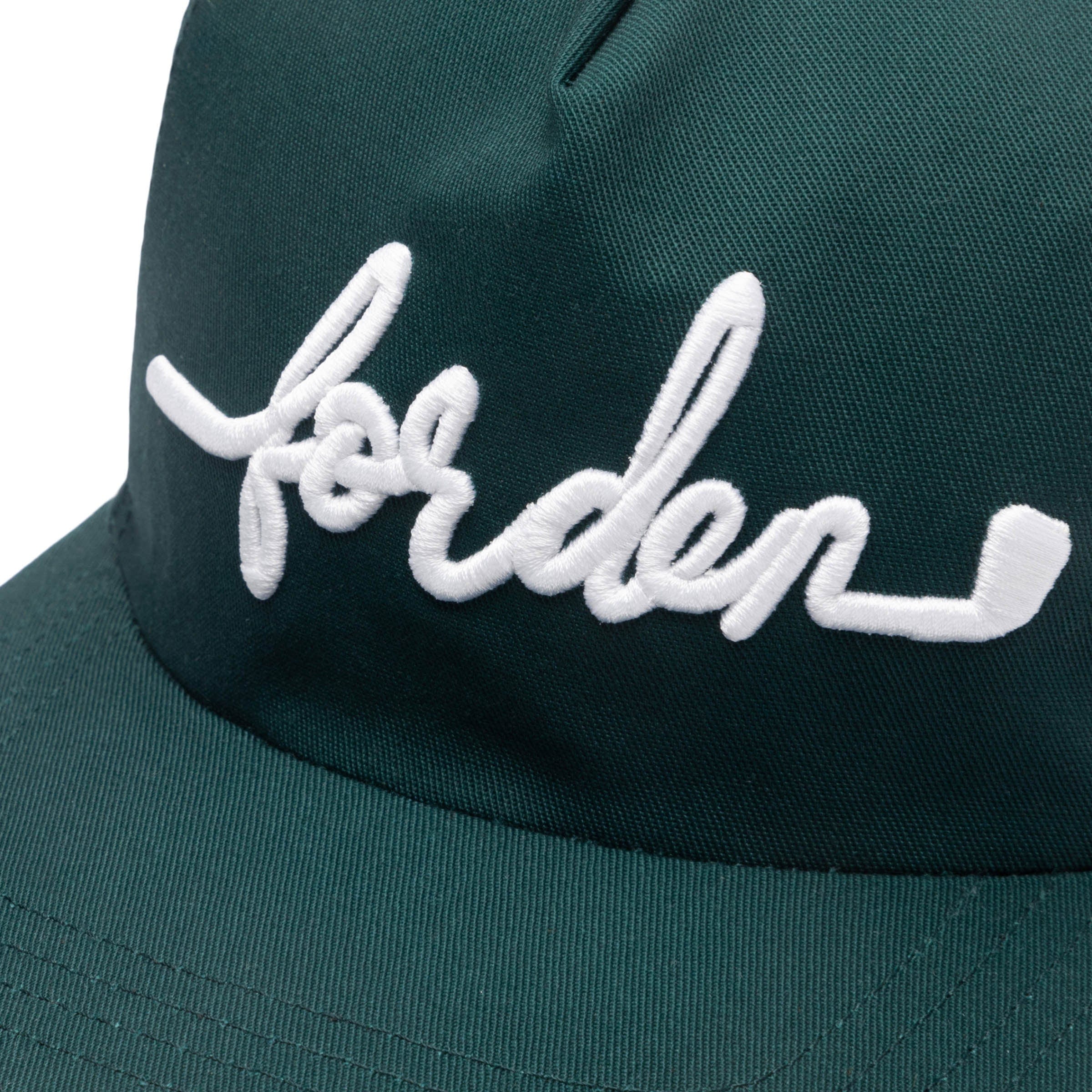 Forden Golf Headwear GREEN / O/S SCRIPT SNAPBACK