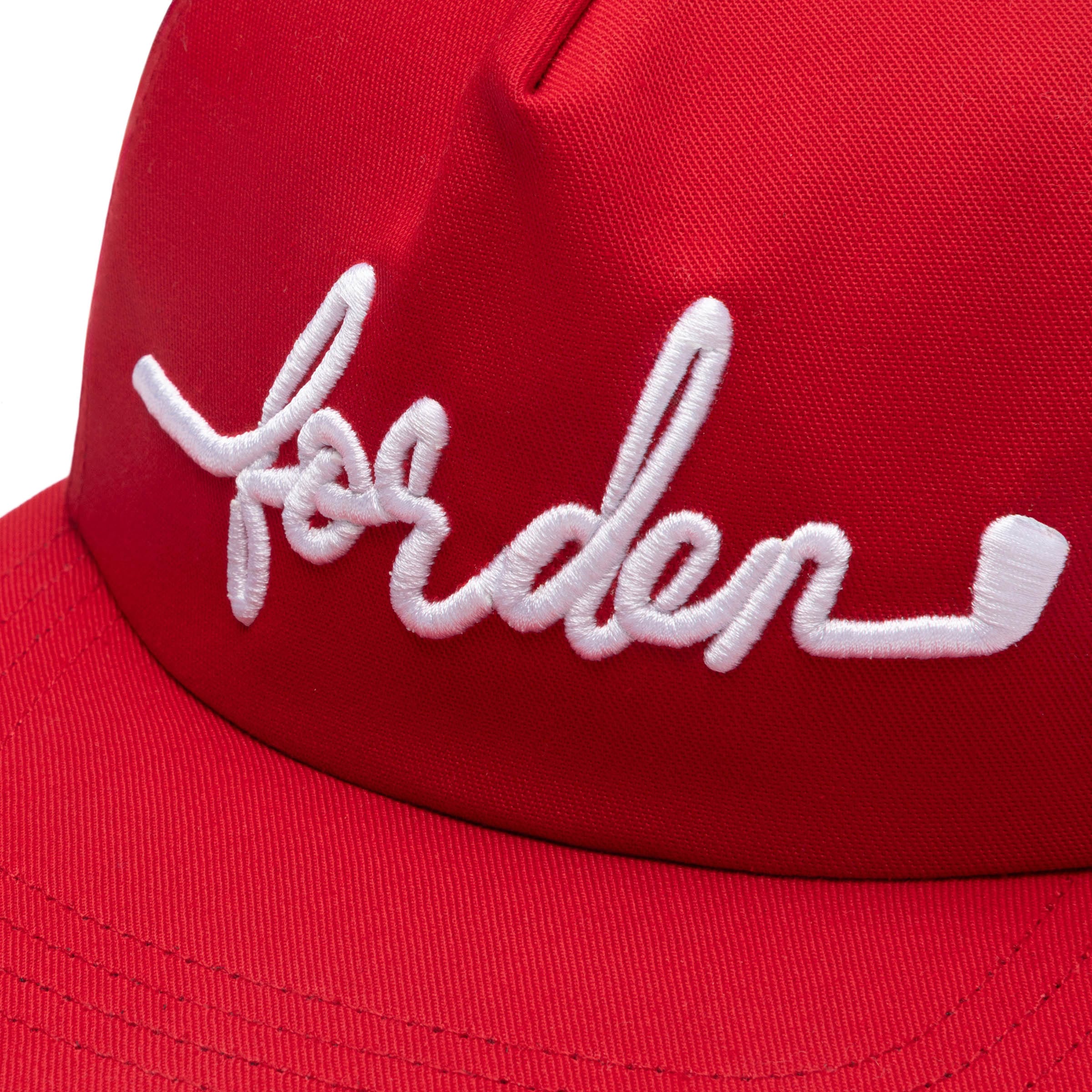 Forden Golf Headwear RED / O/S SCRIPT SNAPBACK