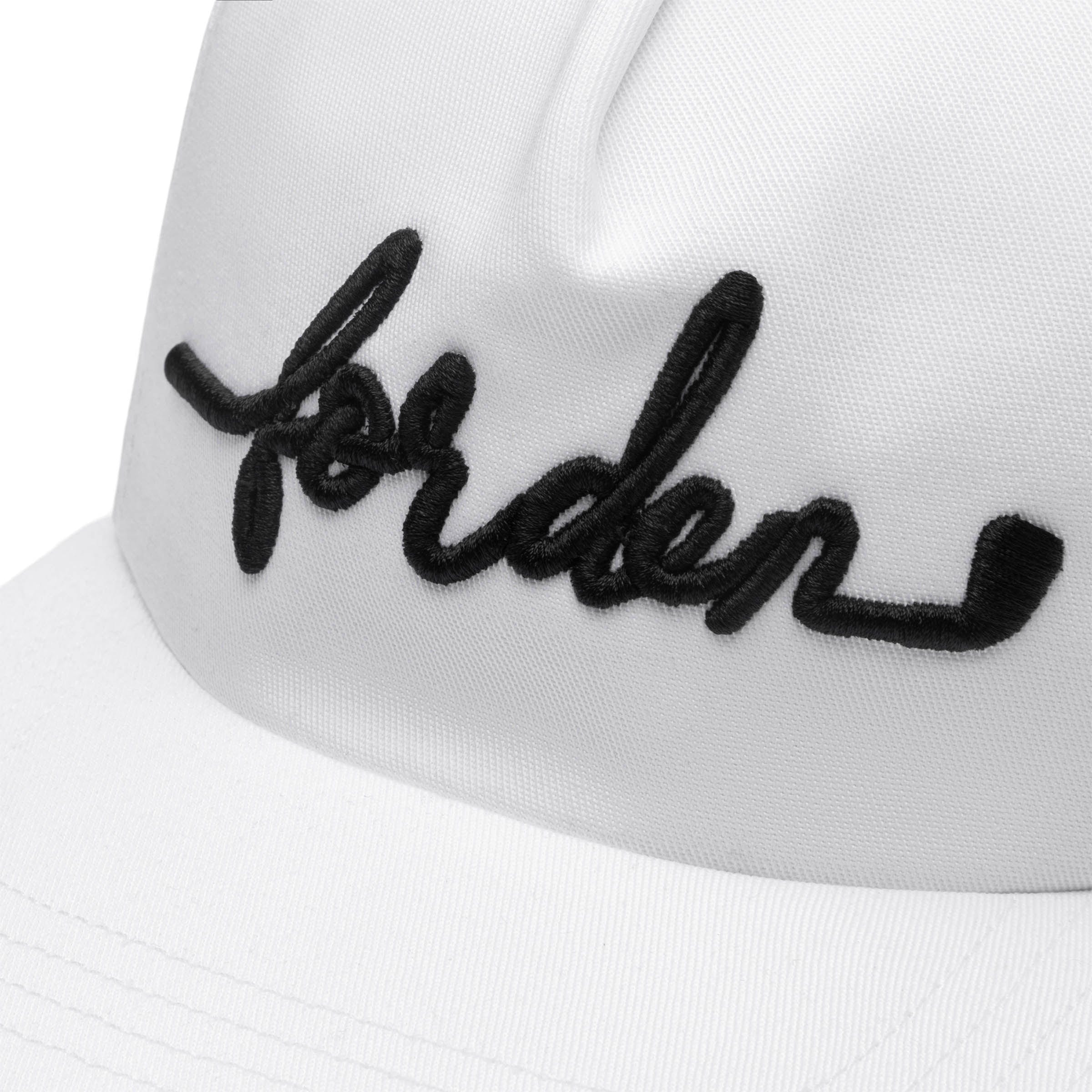 Forden Golf Headwear WHITE / O/S SCRIPT SNAPBACK