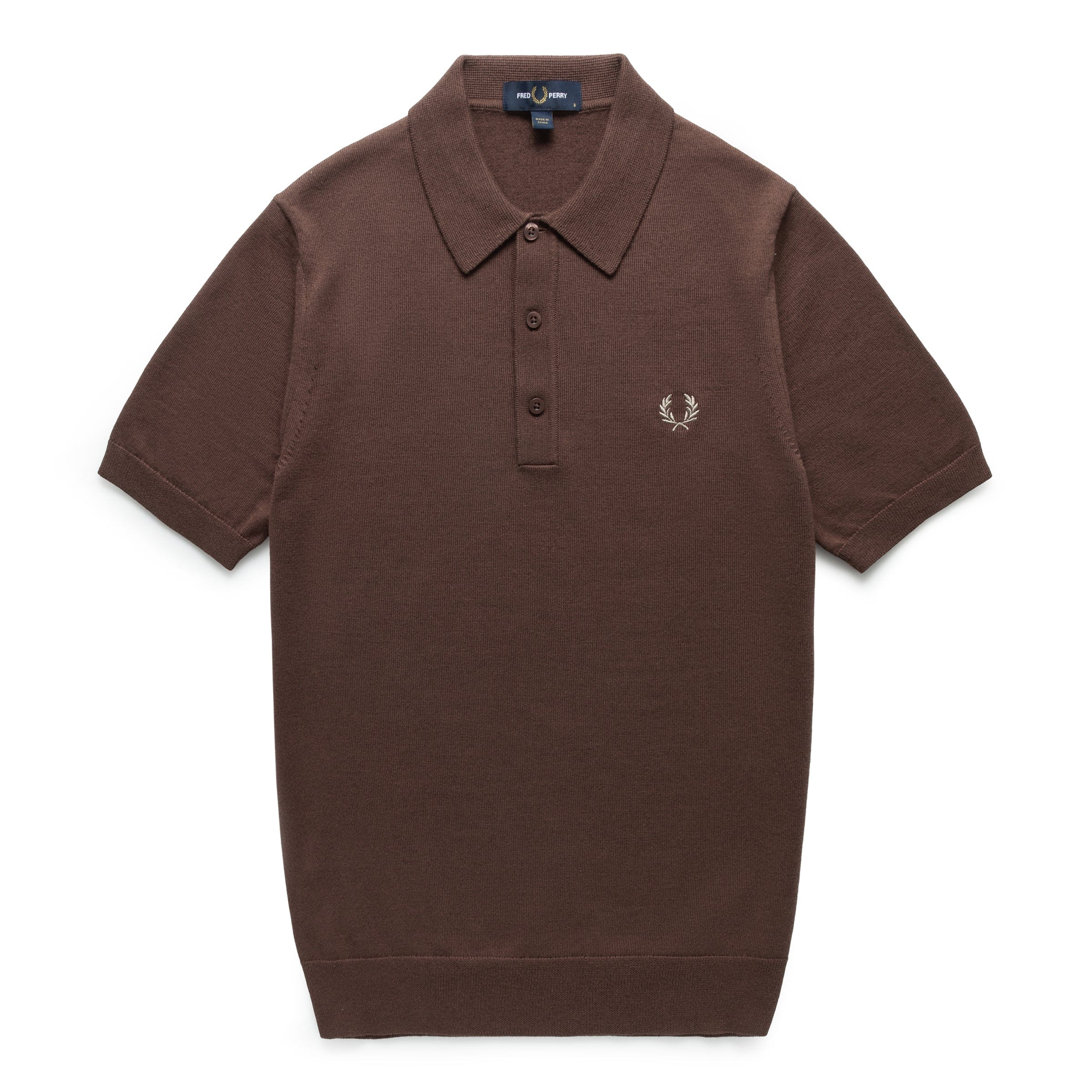 Fred Perry Shirts CLASSIC KNITTED SHIRT