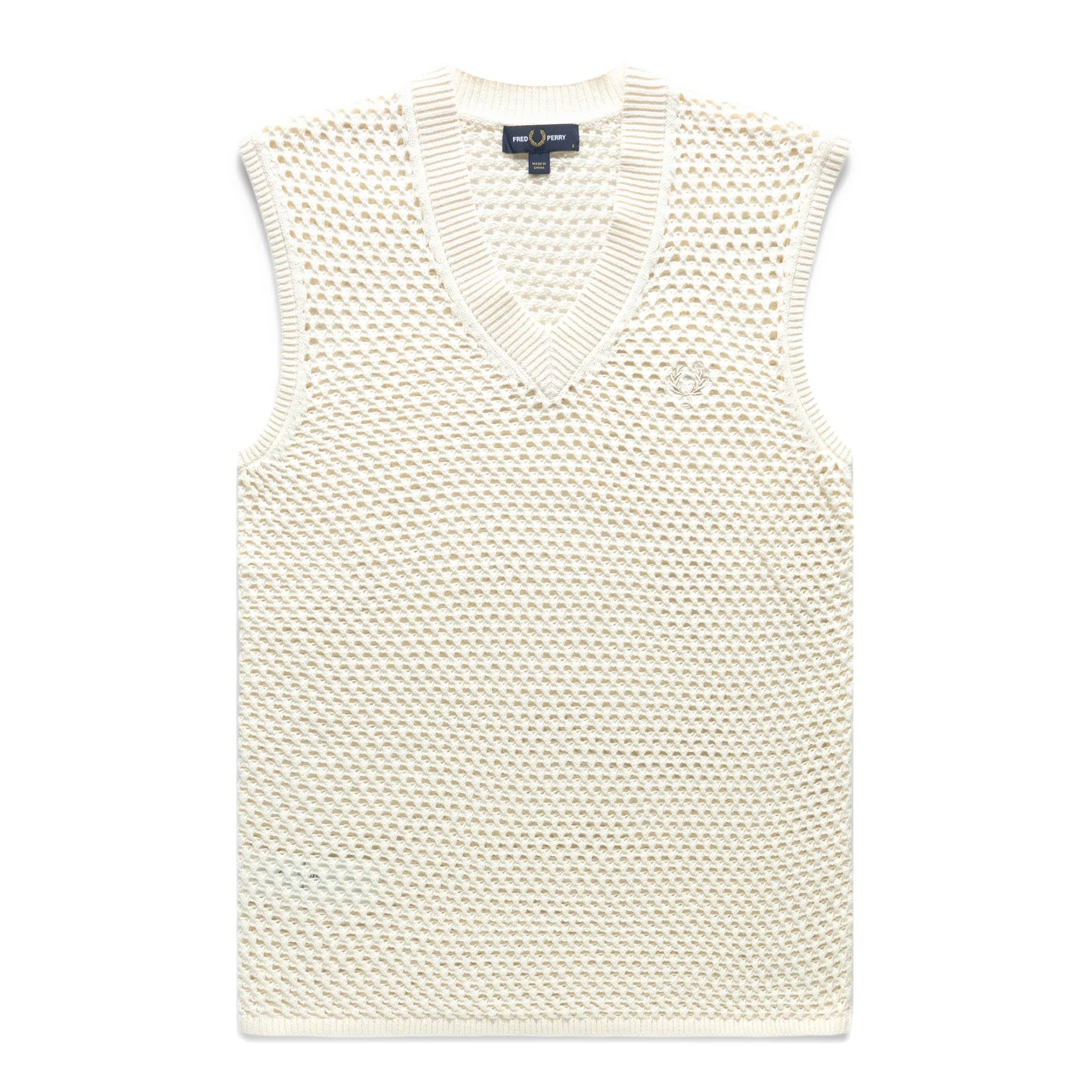 Fred Perry Shirts LACE KNIT TANK