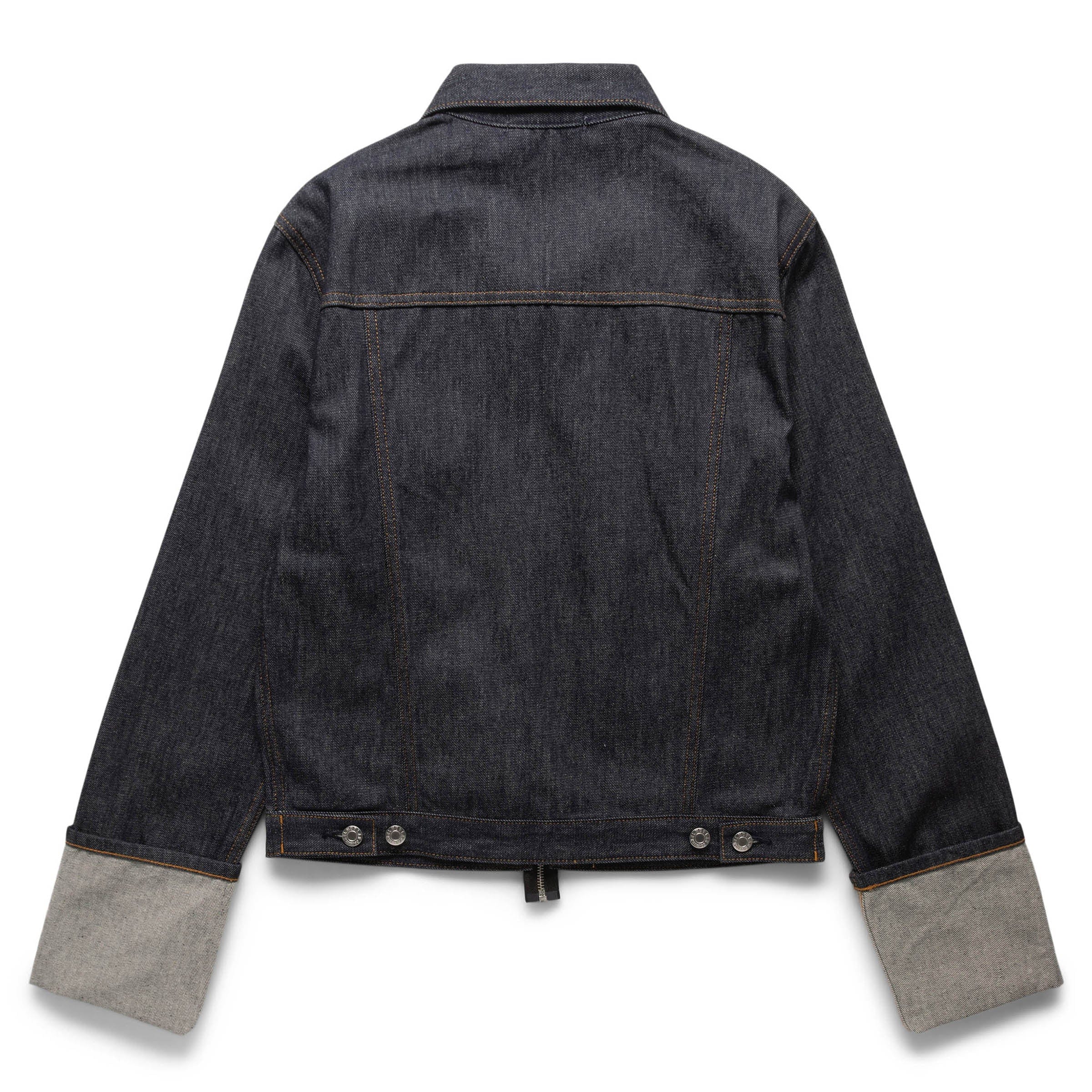 Helmut Lang Outerwear CUFFED DENIM TRUCKER JACKET