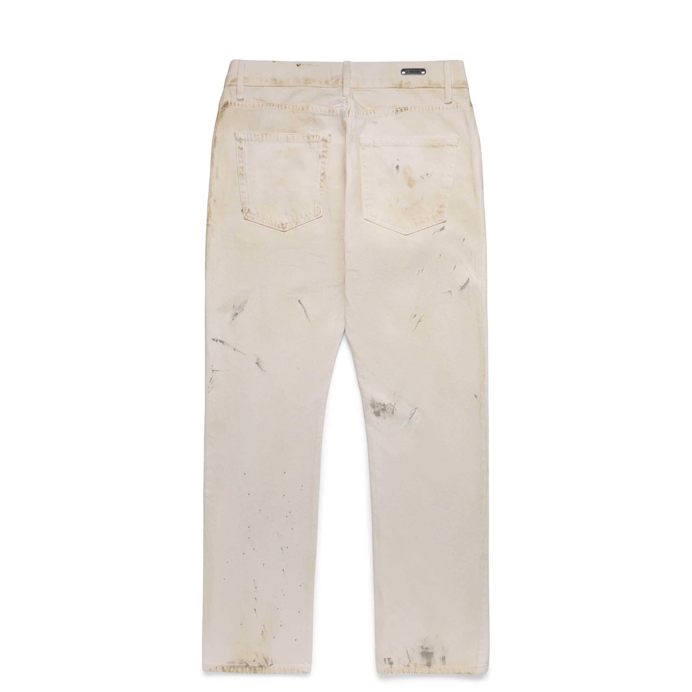 Helmut Lang Pants LOW-RISE PAINTED JEANS