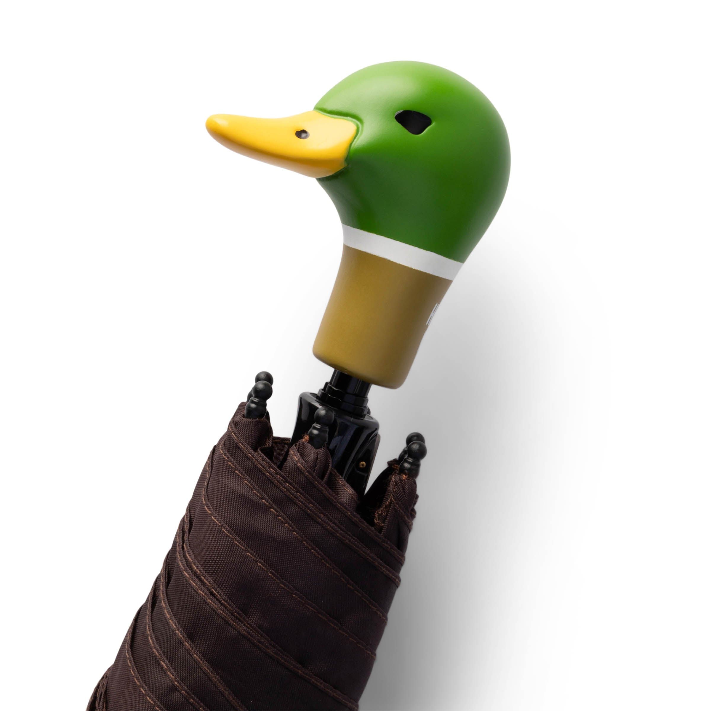 Human Made Odds & Ends BROWN / O/S DUCK COMPACT UMBRELLA