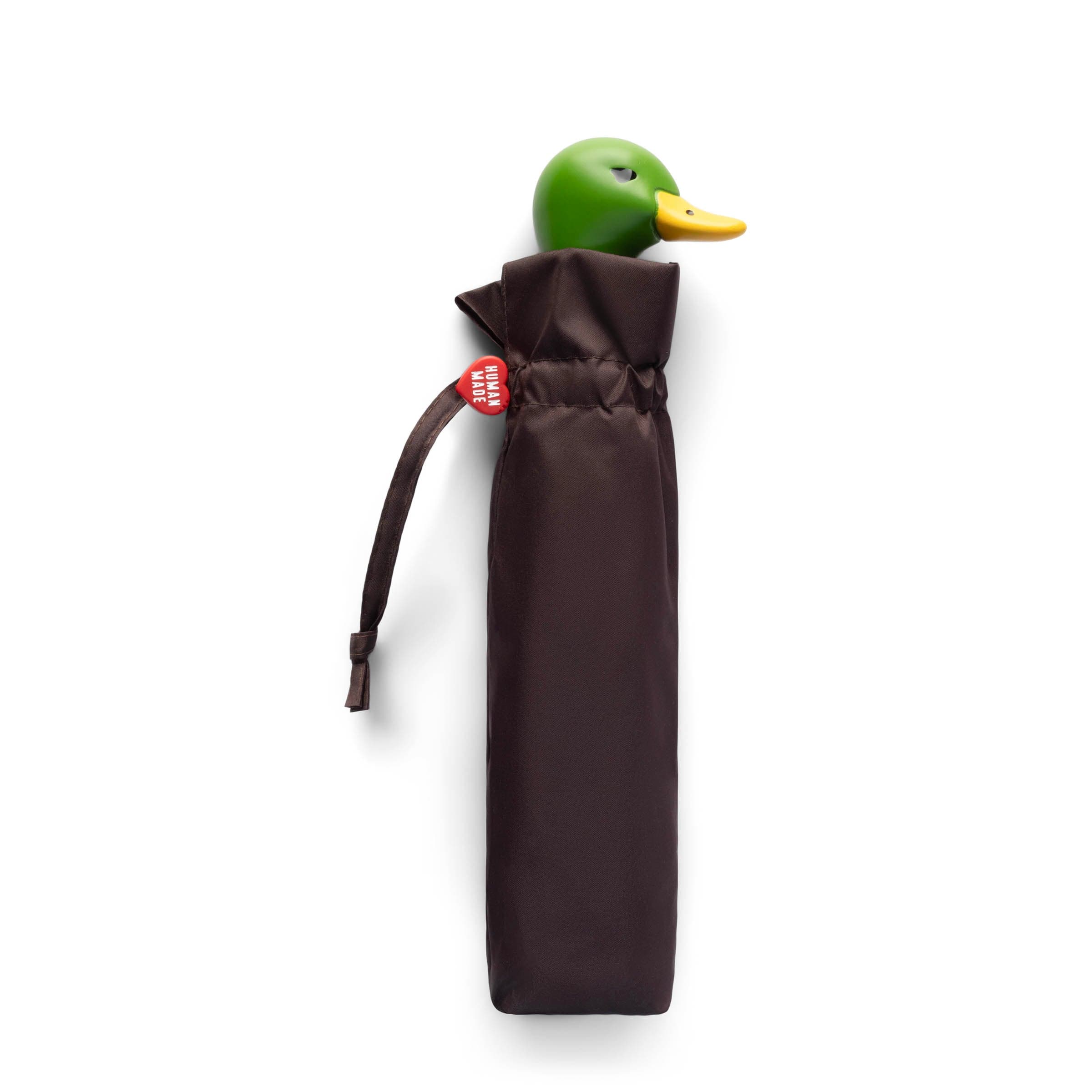 Human Made Odds & Ends BROWN / O/S DUCK COMPACT UMBRELLA