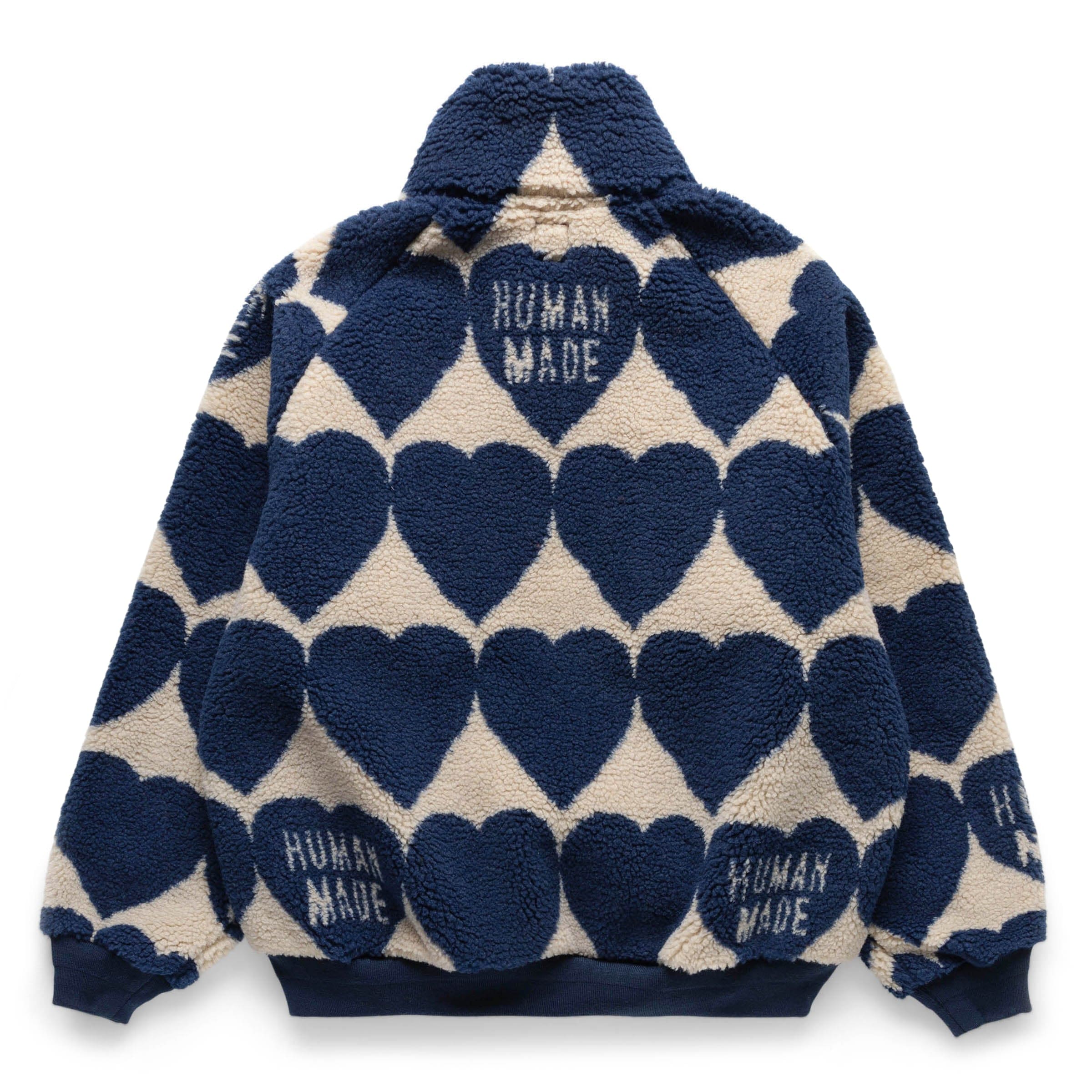 Human Made Outerwear HEART FLEECE JACKET