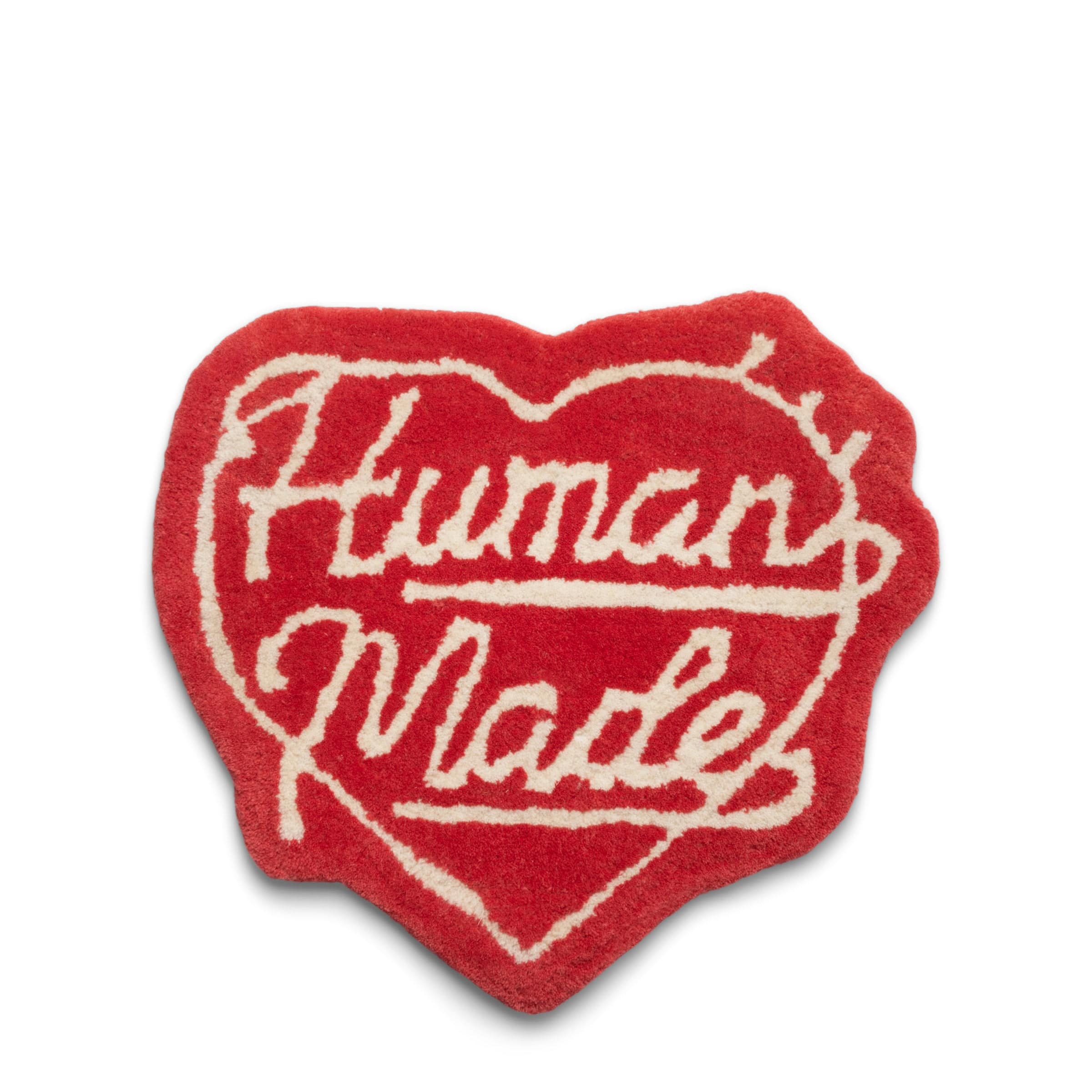 Human Made Home RED / O/S HEART RUG SMALL