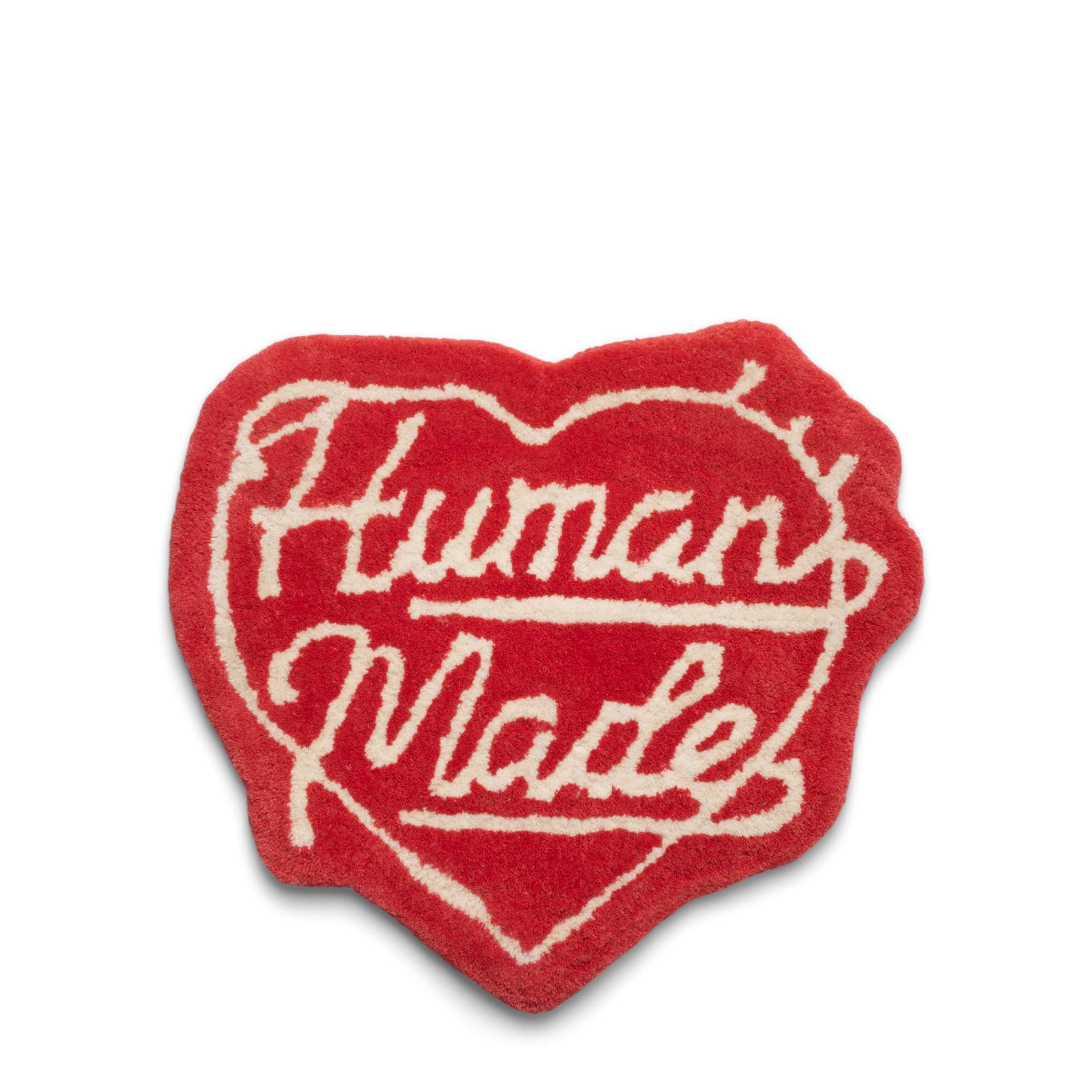 Human Made Home RED / O/S HEART RUG SMALL