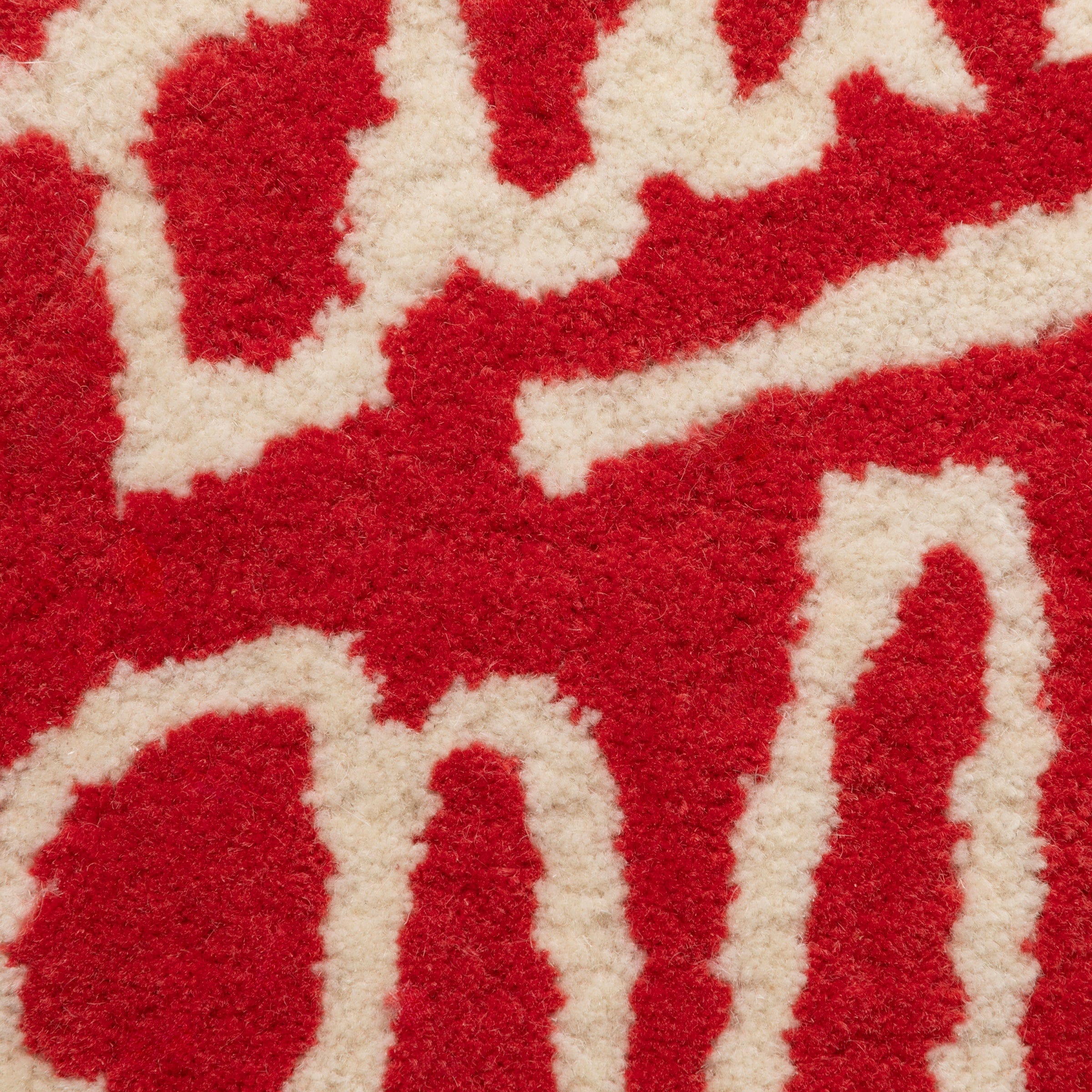 Human Made Home RED / O/S HEART RUG SMALL