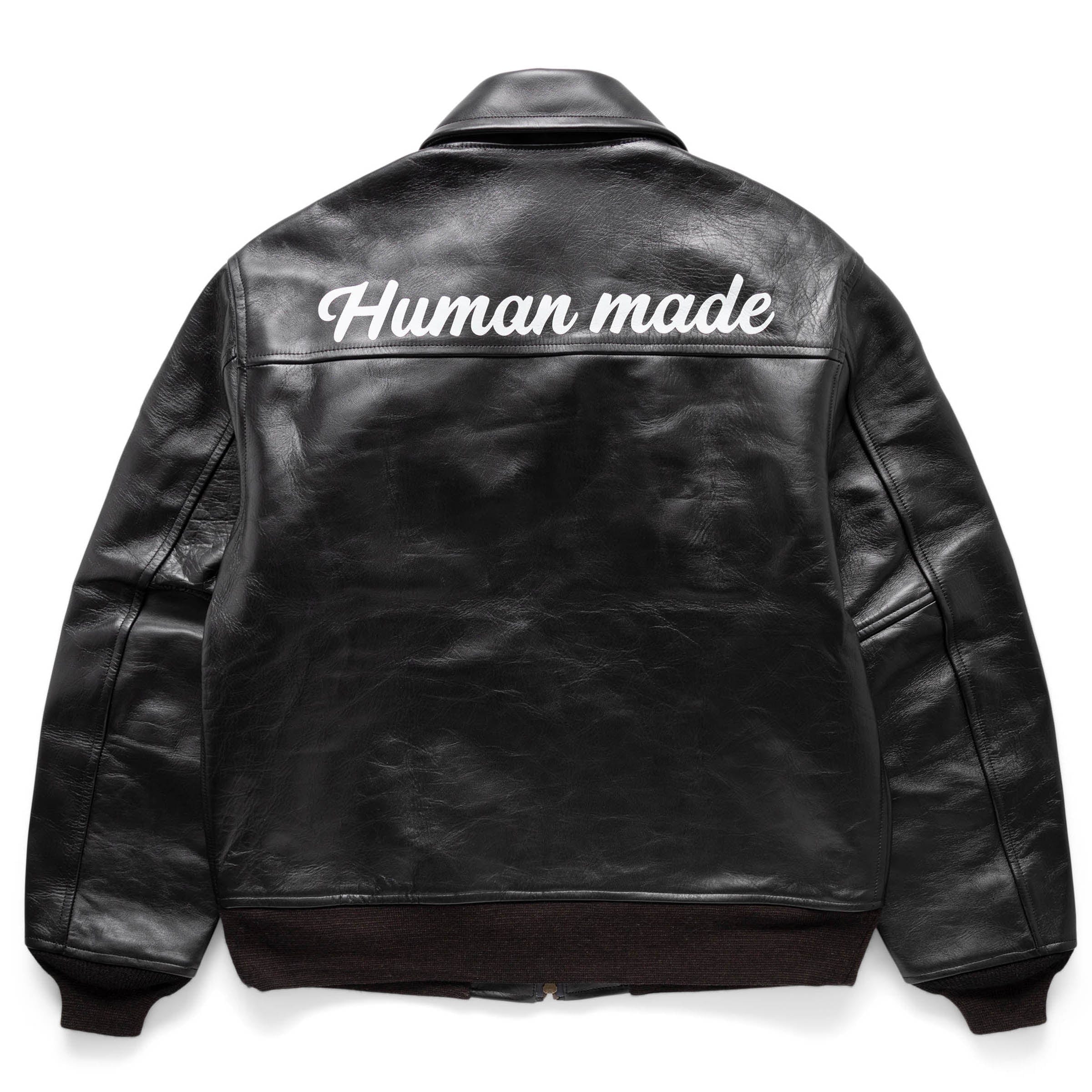 Human Made Outerwear BLACK / M LEATHER JACKET