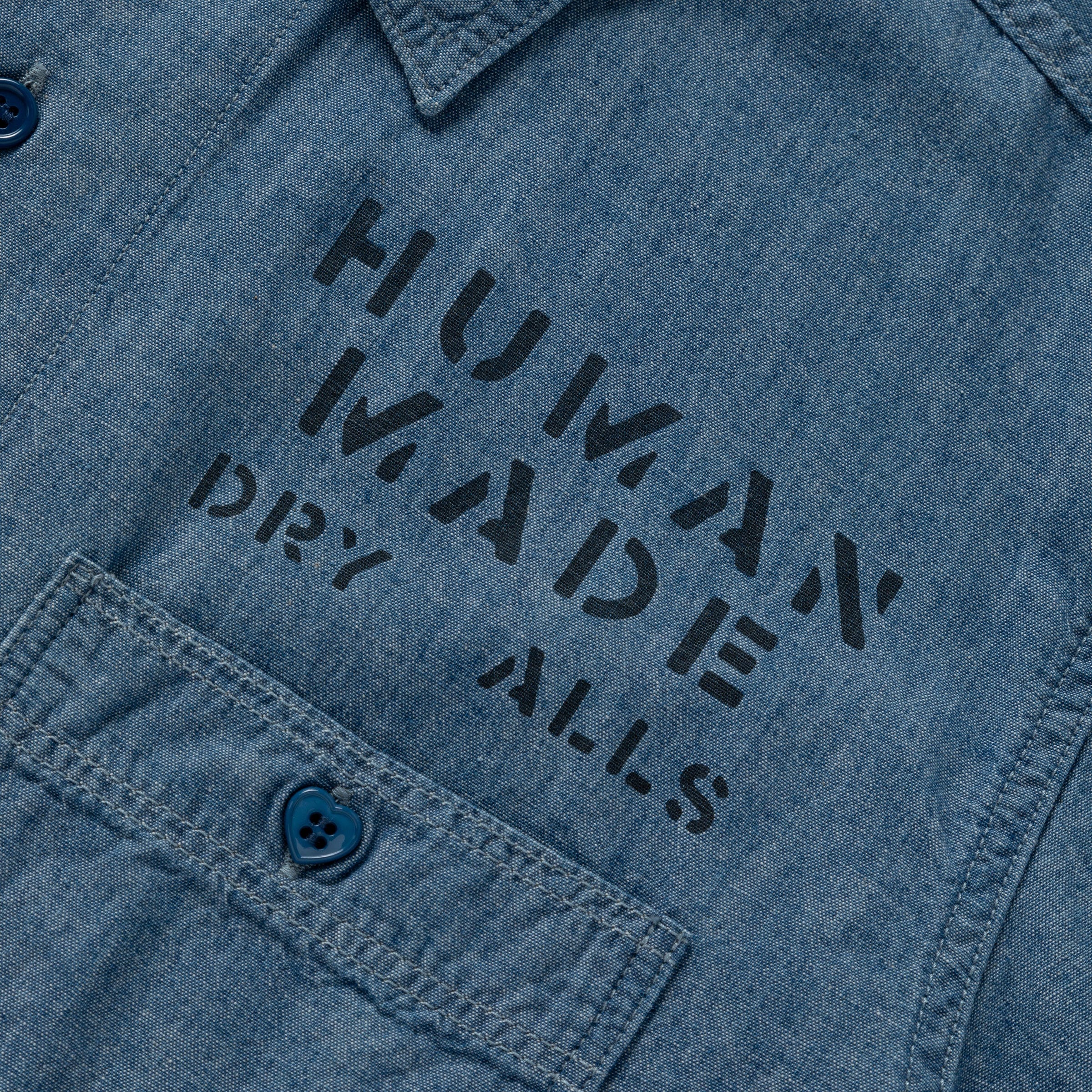 Human Made Shirts MILITARY CHAMBRAY SHIRT