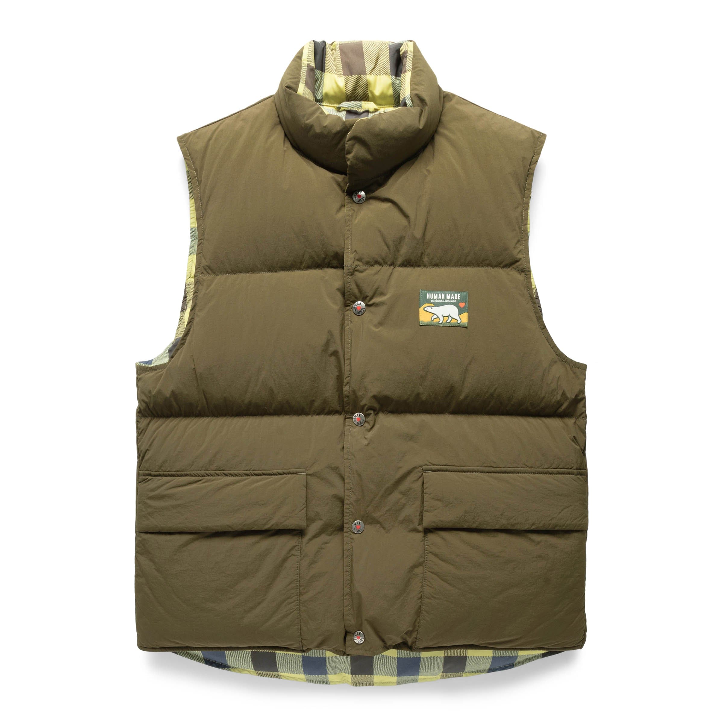 Human Made Outerwear REVERSIBLE DOWN VEST