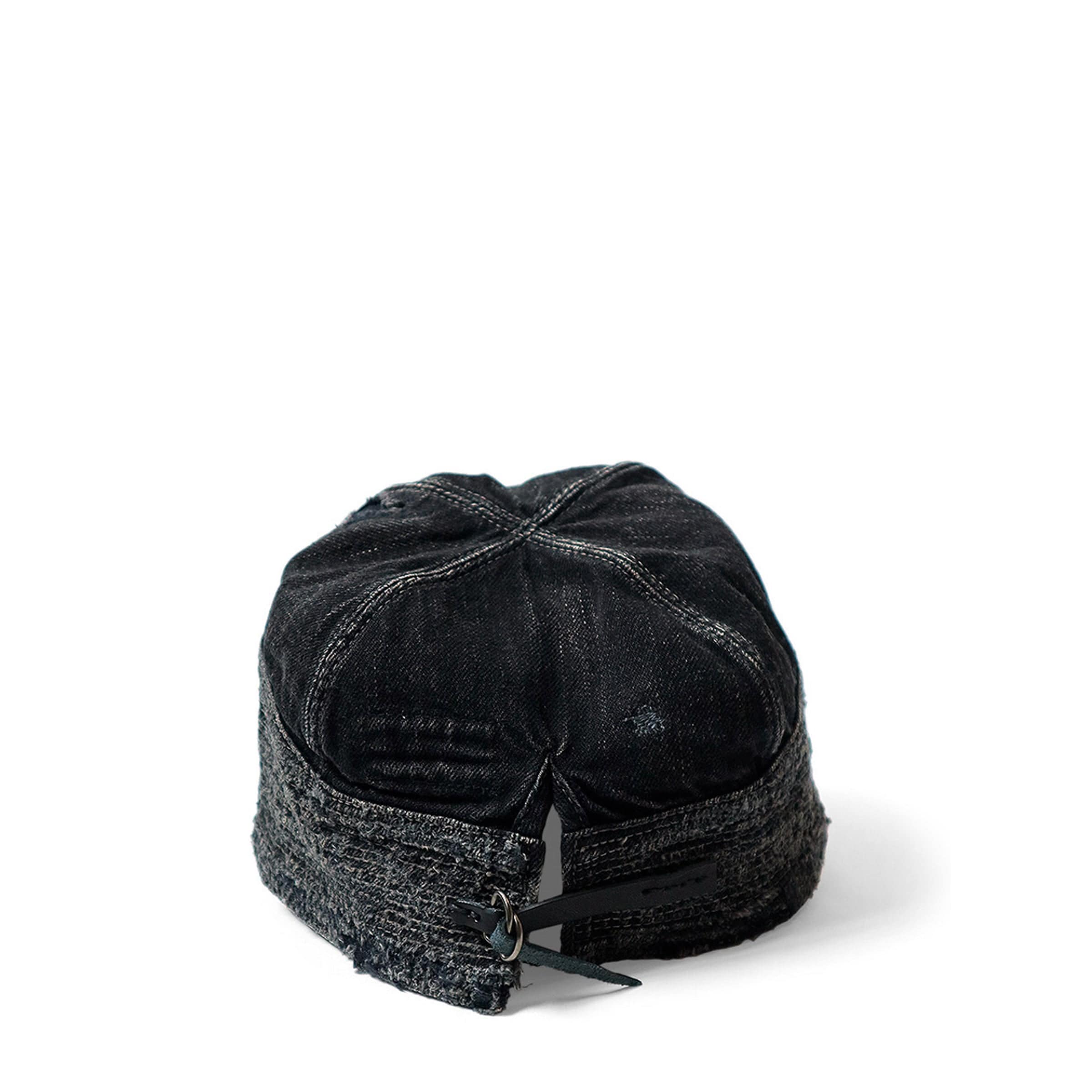 Kapital Headwear BLACK/BLACK / O/S 11.5OZ DENIM THE OLD MAN AND THE SEA CAP