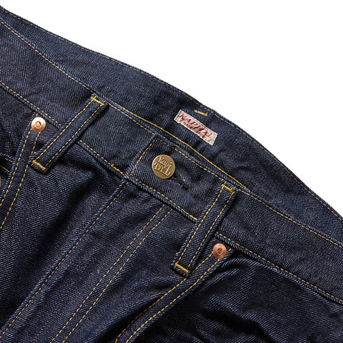 Kapital Bottoms 14OZ DENIM RINGOMAN PANTS