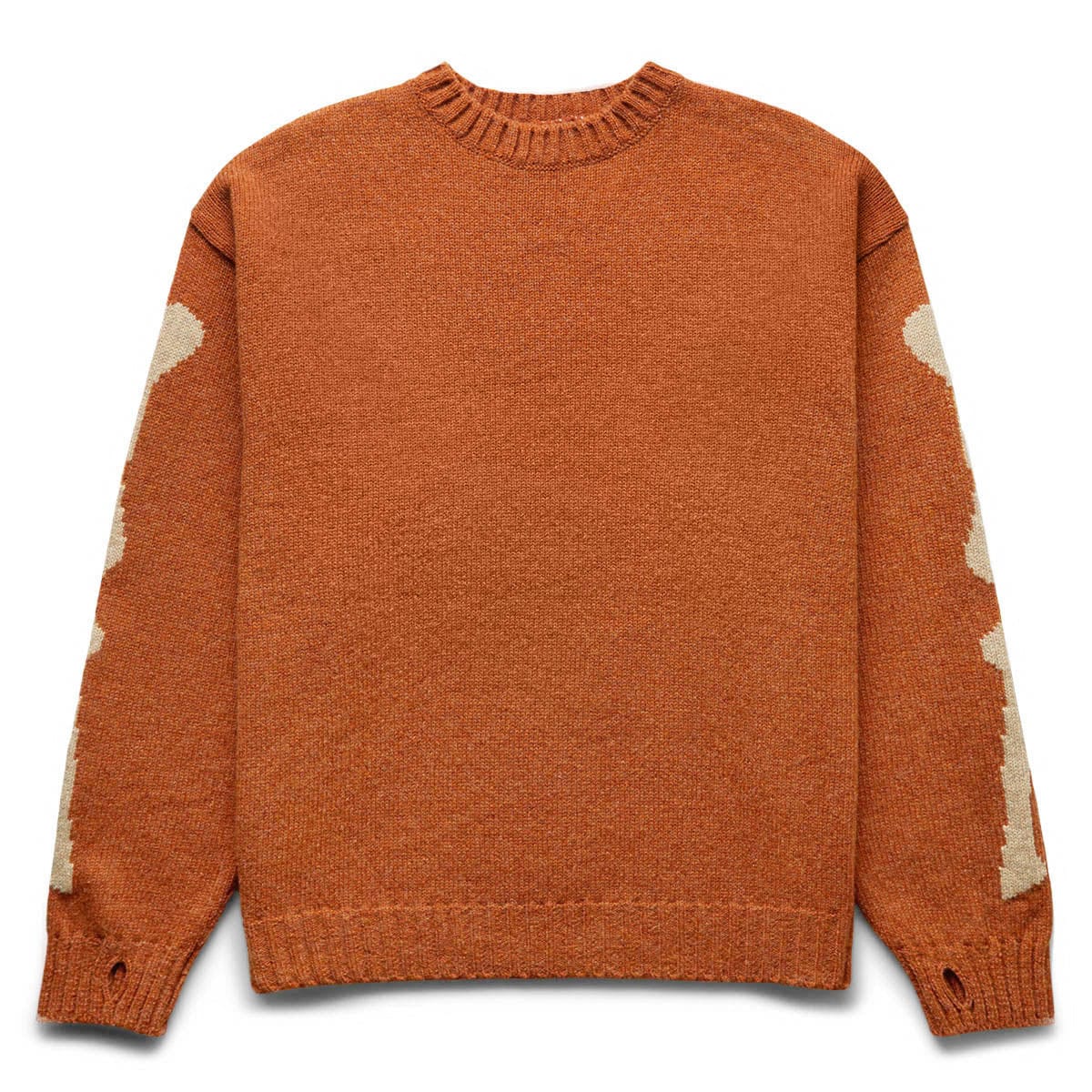 Kapital Knitwear 5G WOOL BONE CREW SWEATER