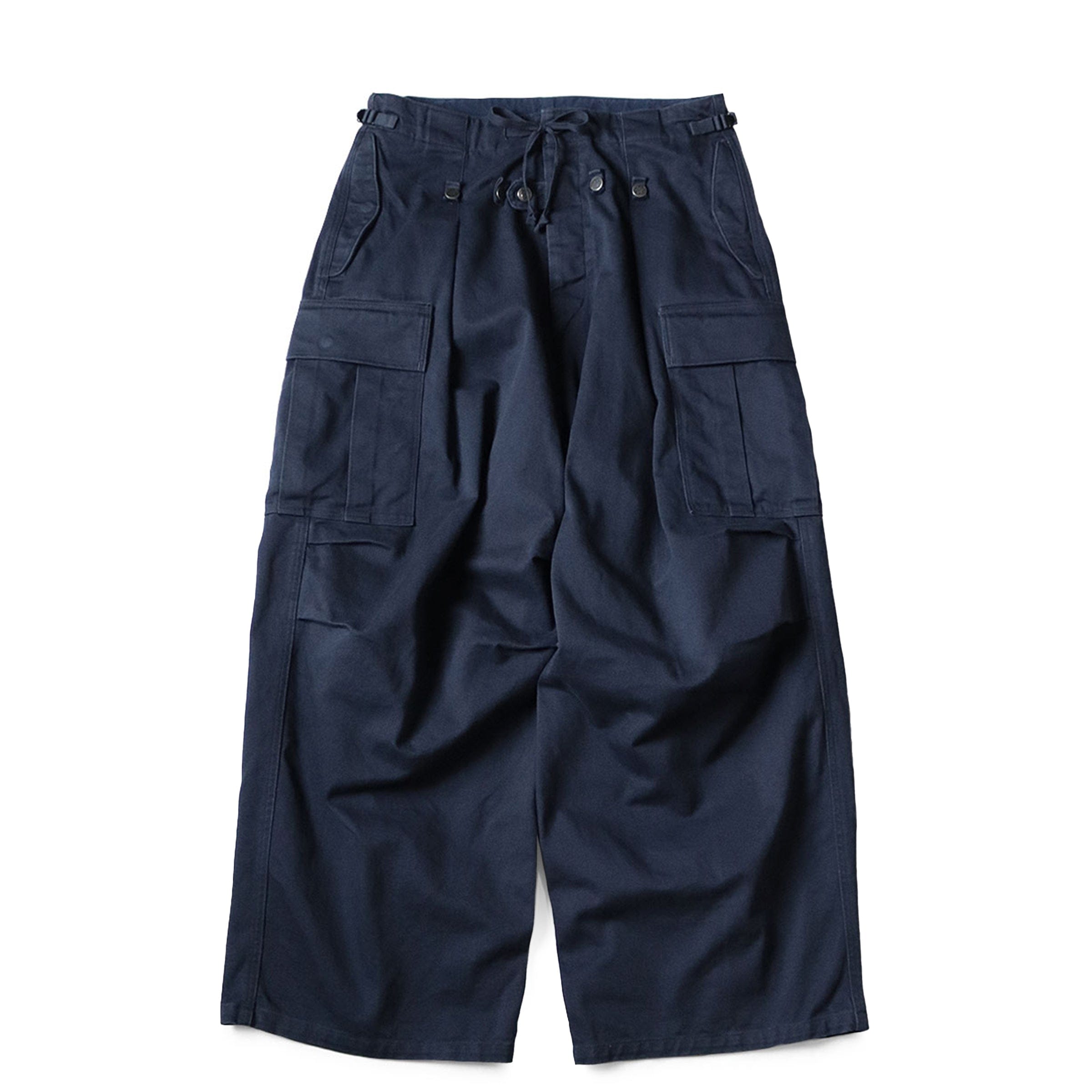 Kapital Pants HEAVY DRILL COTTON JUMBO CARGO PANTS