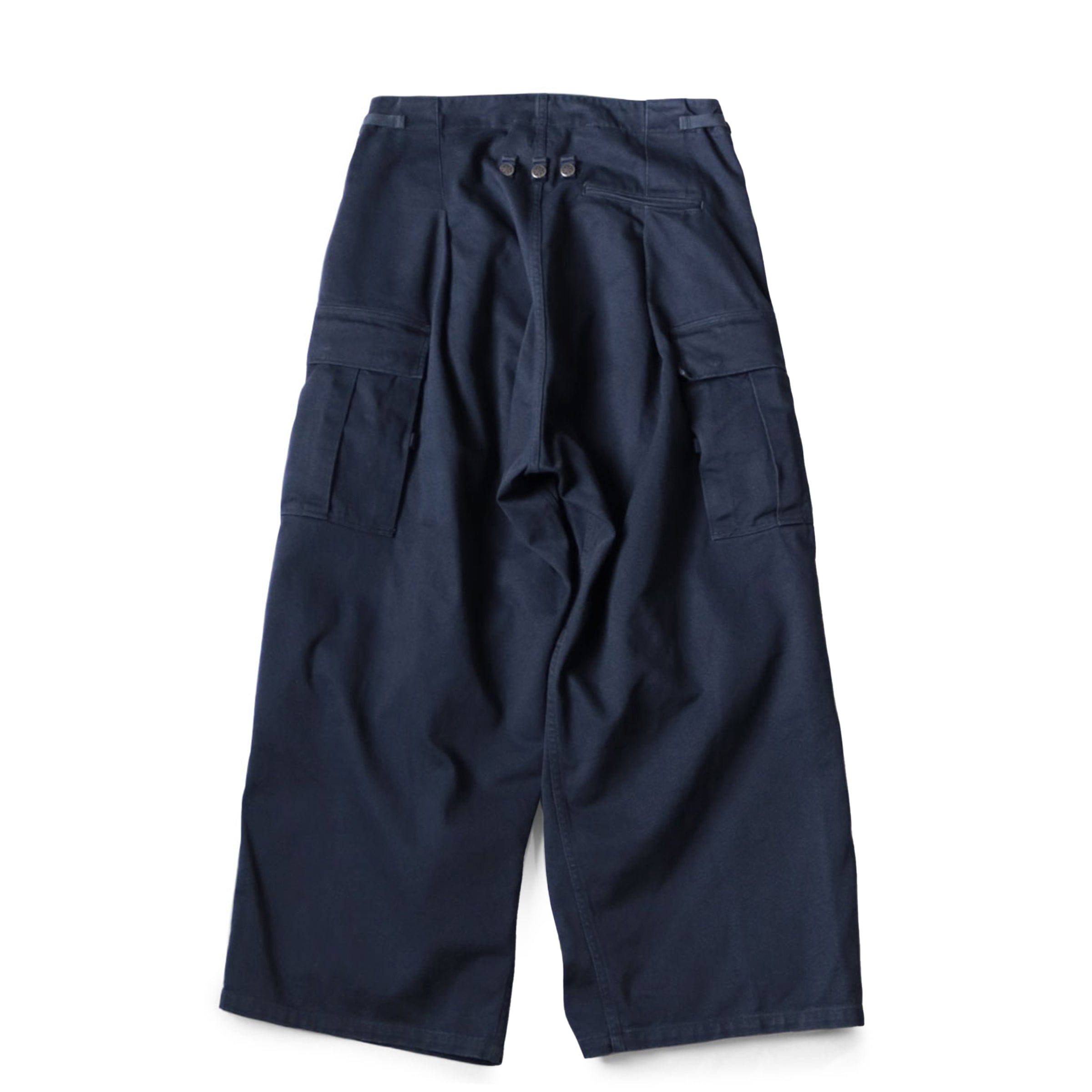 Kapital Pants HEAVY DRILL COTTON JUMBO CARGO PANTS