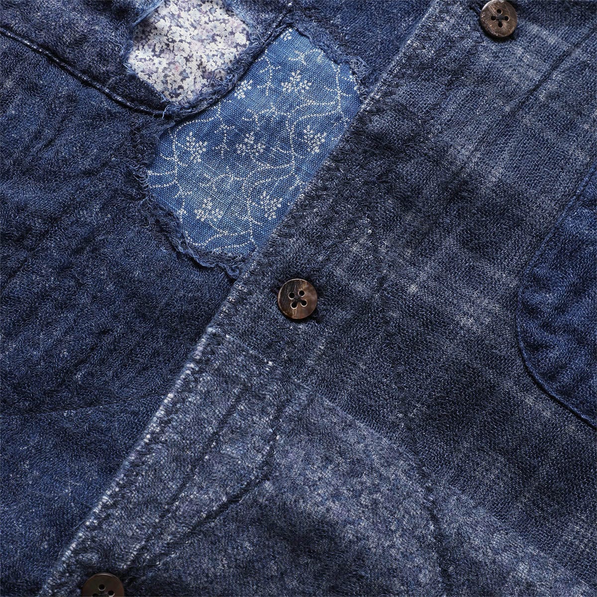 Kapital Shirts IDG PATCHWORK BORO ALOHA SHIRT