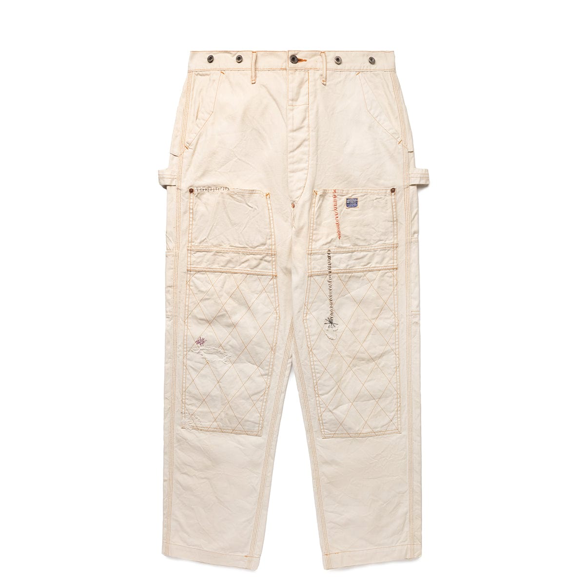 Kapital Bottoms LIGHT CANVAS LUMBER PANTS