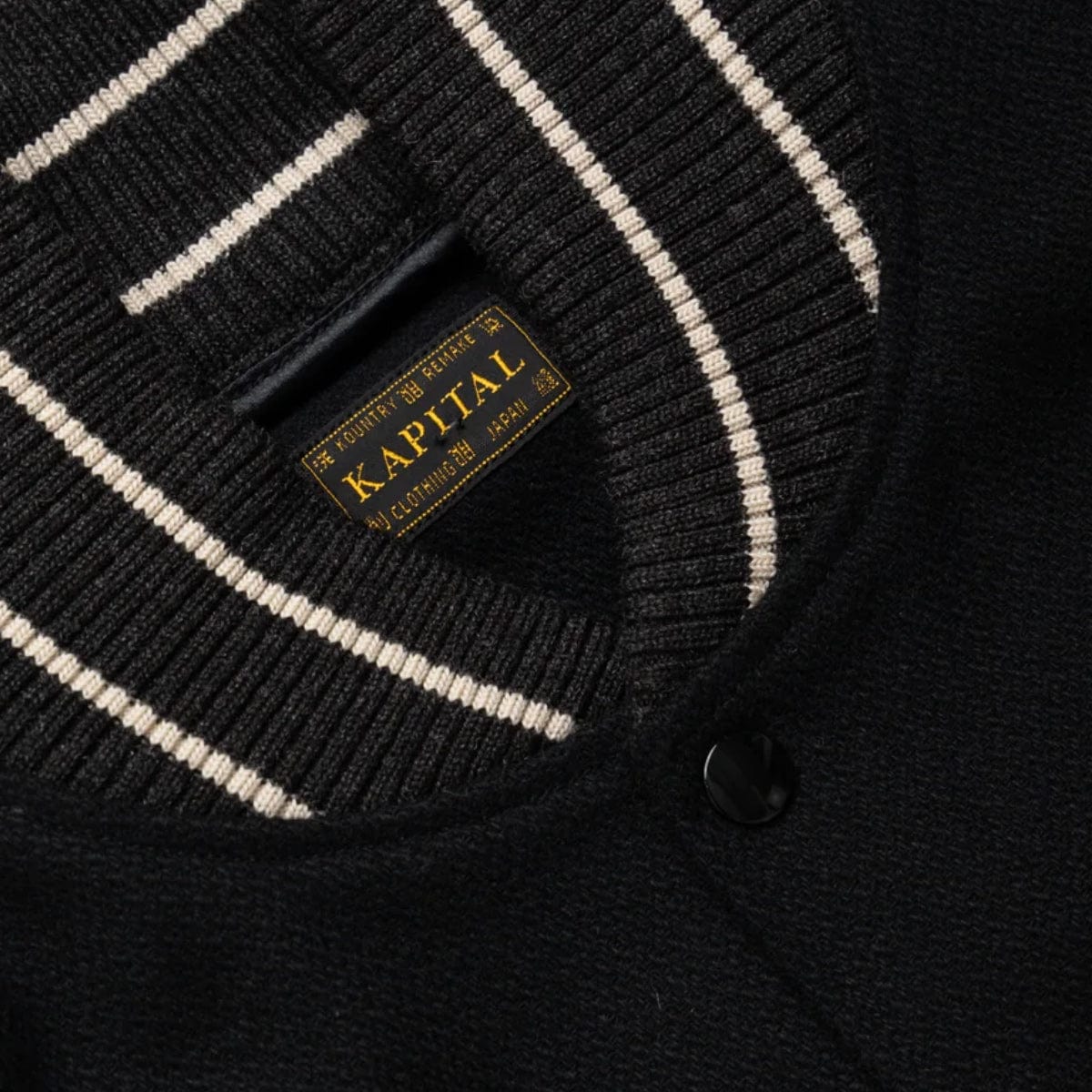 Kapital Outerwear WOOL I-FIVE VARSITY JACKET