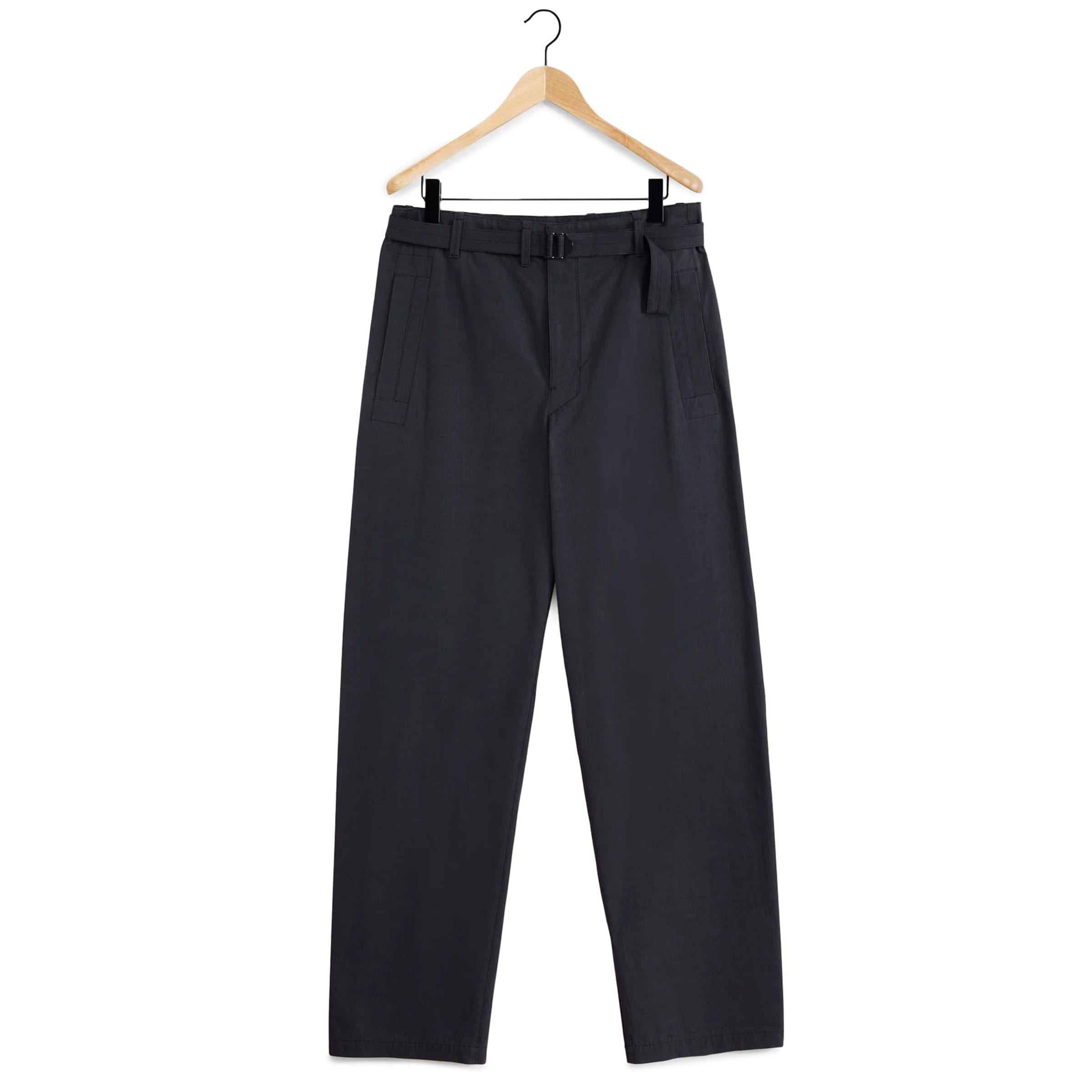 Lemaire Pants SEAMLESS BELTED PANTS