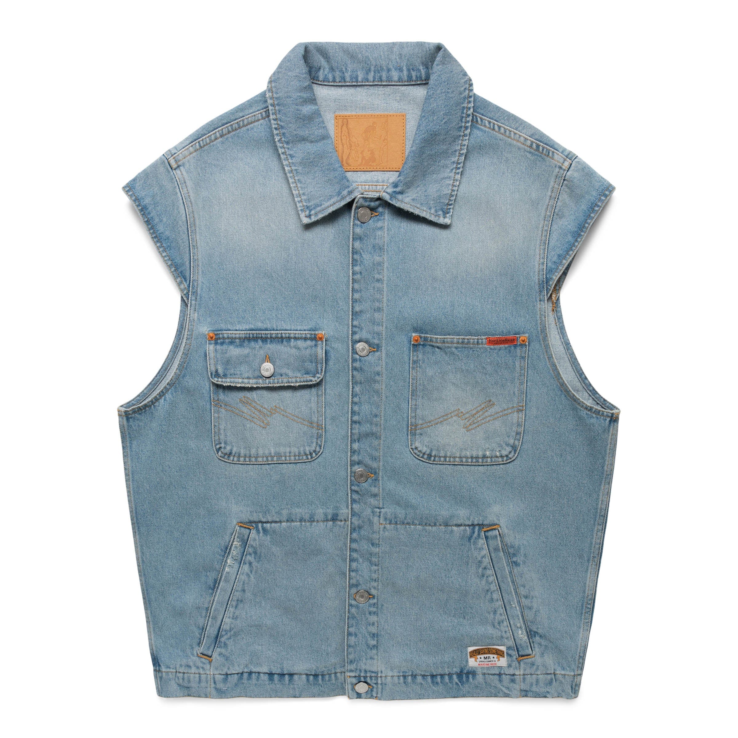 Martine Rose Outerwear DENIM GILET