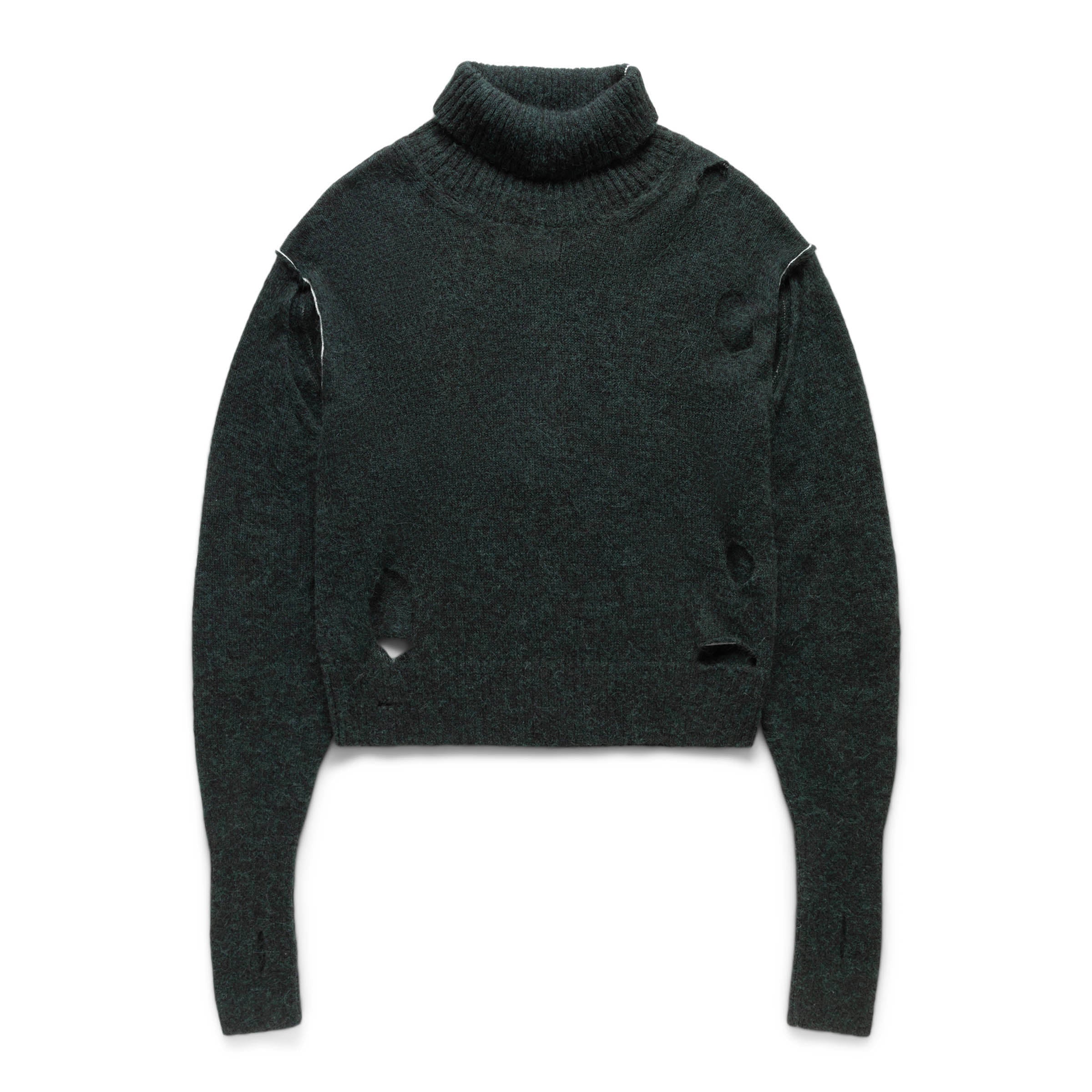 MM6 Knitwear WOMEN'S CUT OUT PULLOVER