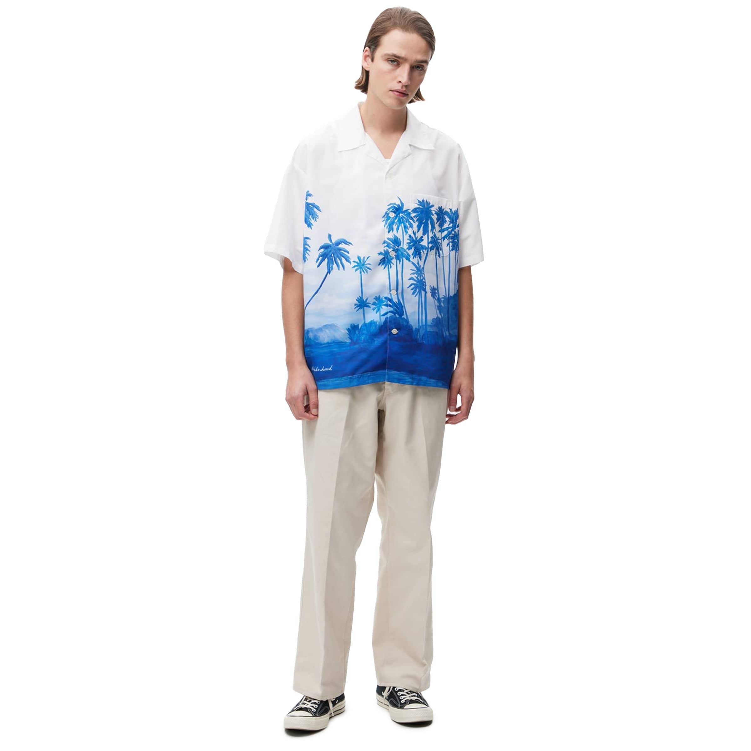 Neighborhood Shirts PALM TREE HAWAIIAN SHIRT