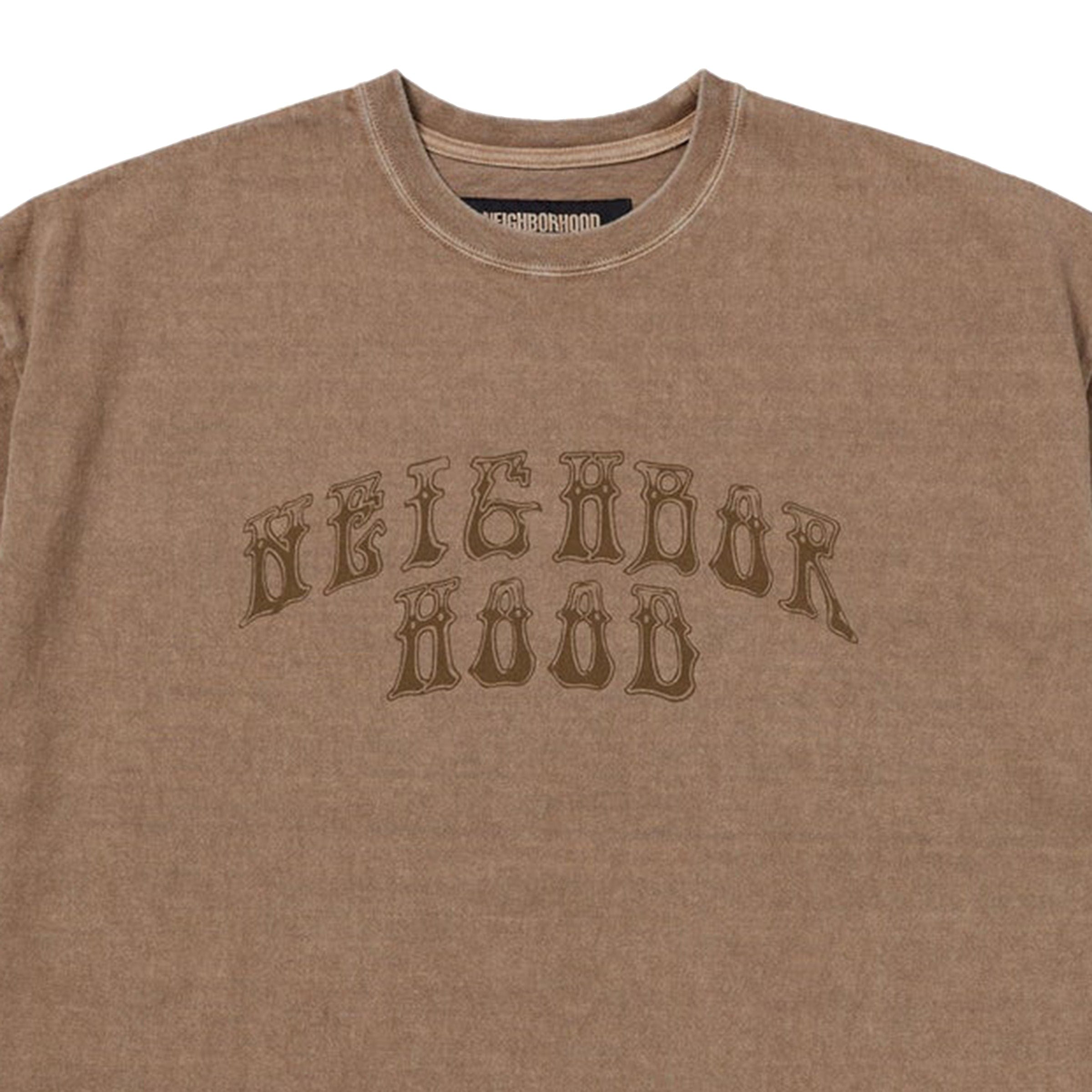 Neighborhood T-Shirts PIGMENT DYED CREWNECK T-SHIRT