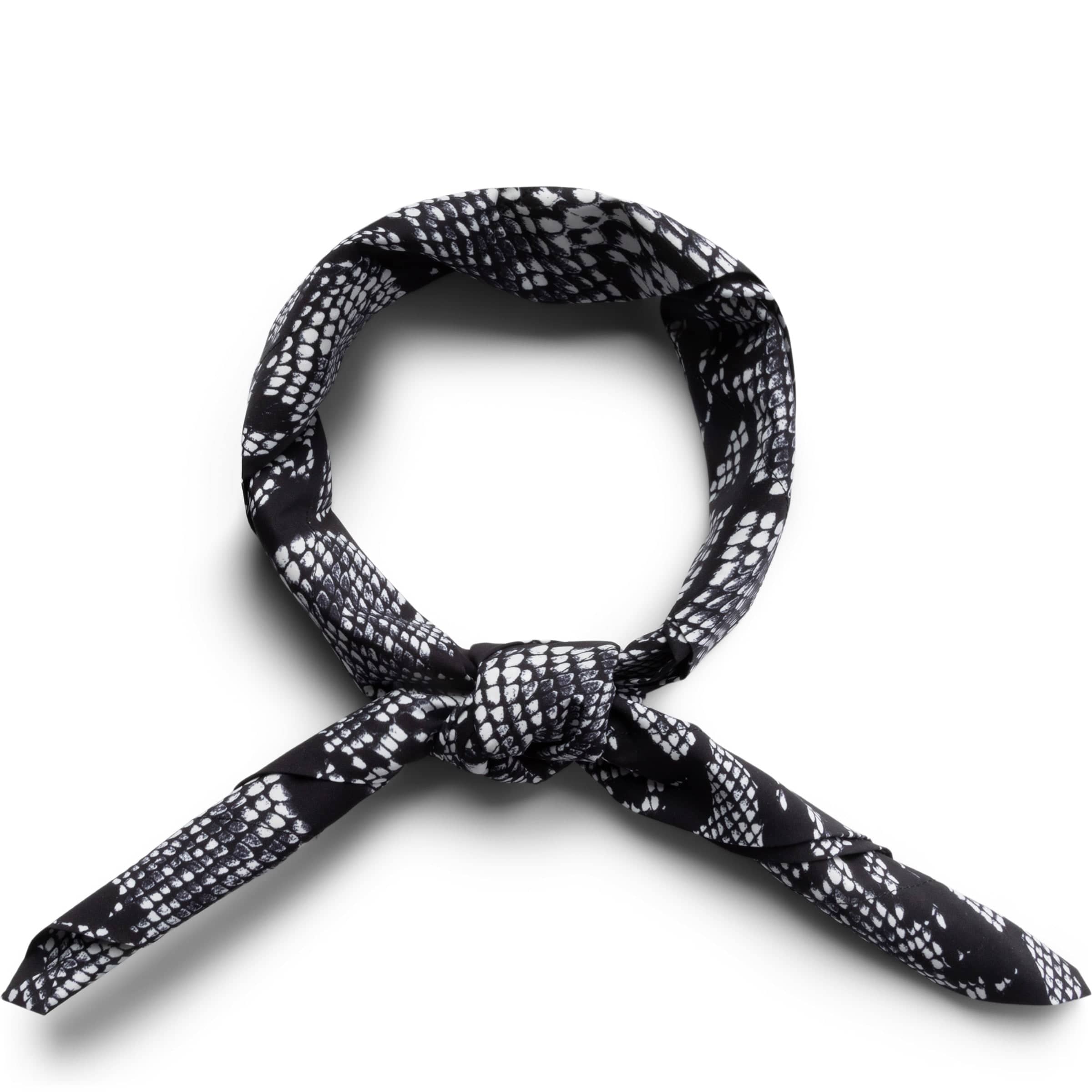 RAINS Scarves & Gloves BLACK / O/S SNAKE MITO SCARF