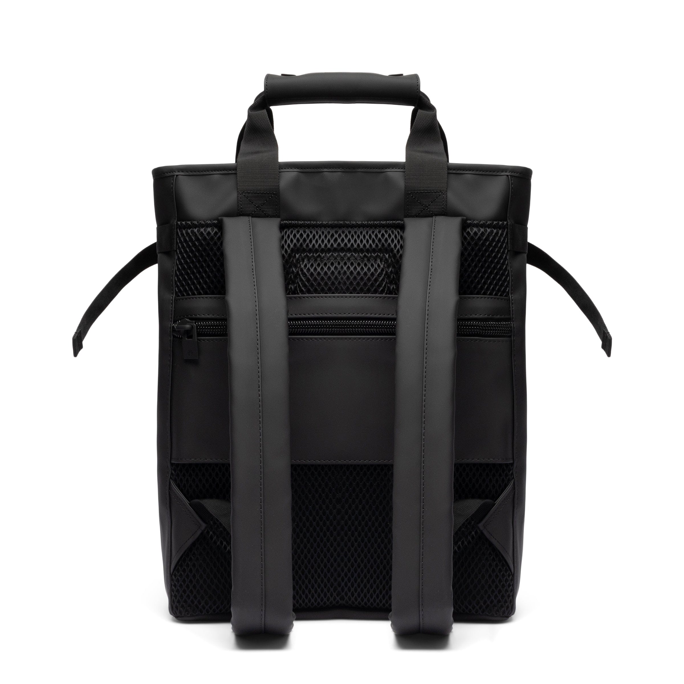 RAINS Bags BLACK / O/S TEXEL TOTE BACKPACK W3