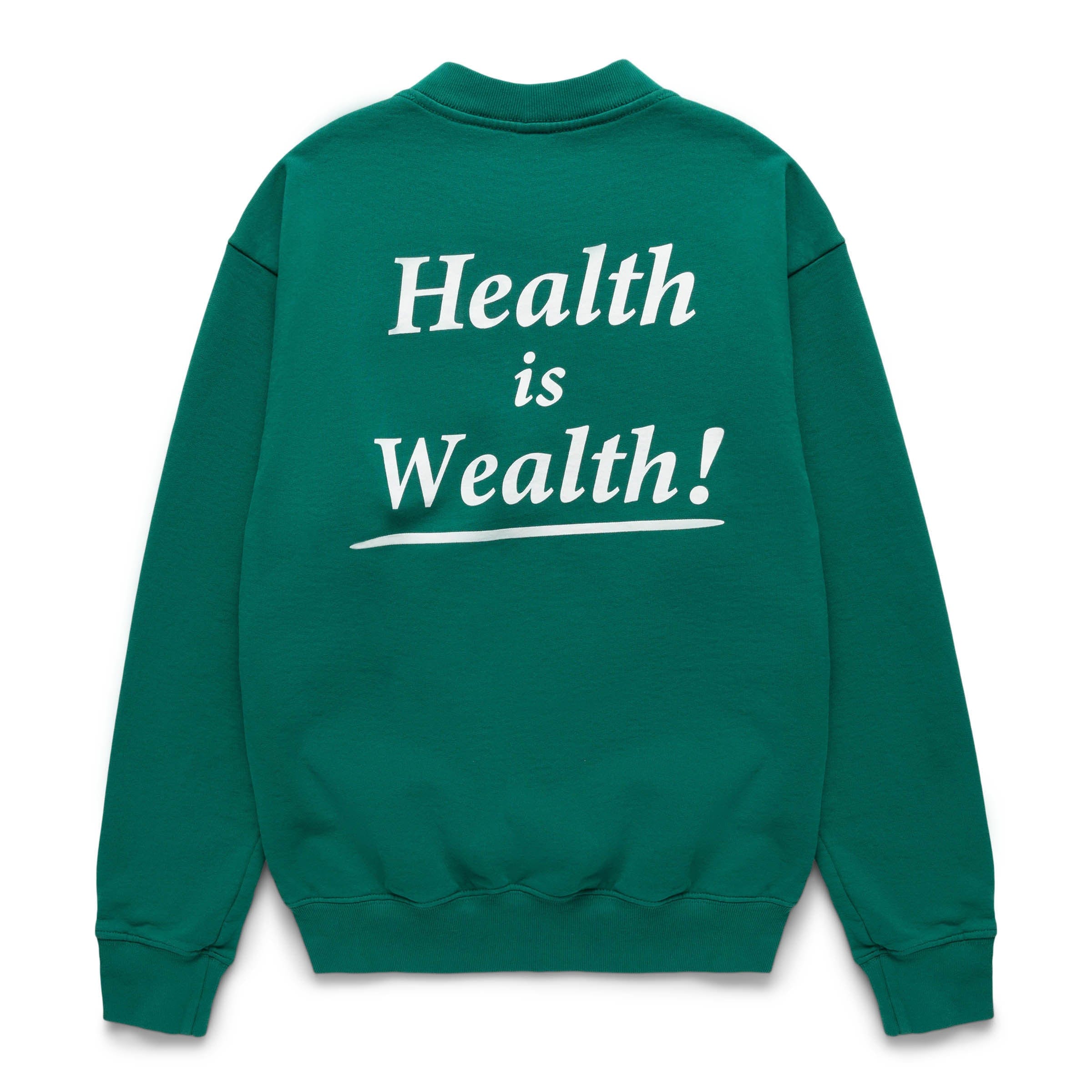 Sporty & Rich Hoodies & Sweatshirts WOMEN'S HEALTH IS WEALTH CREWNECK