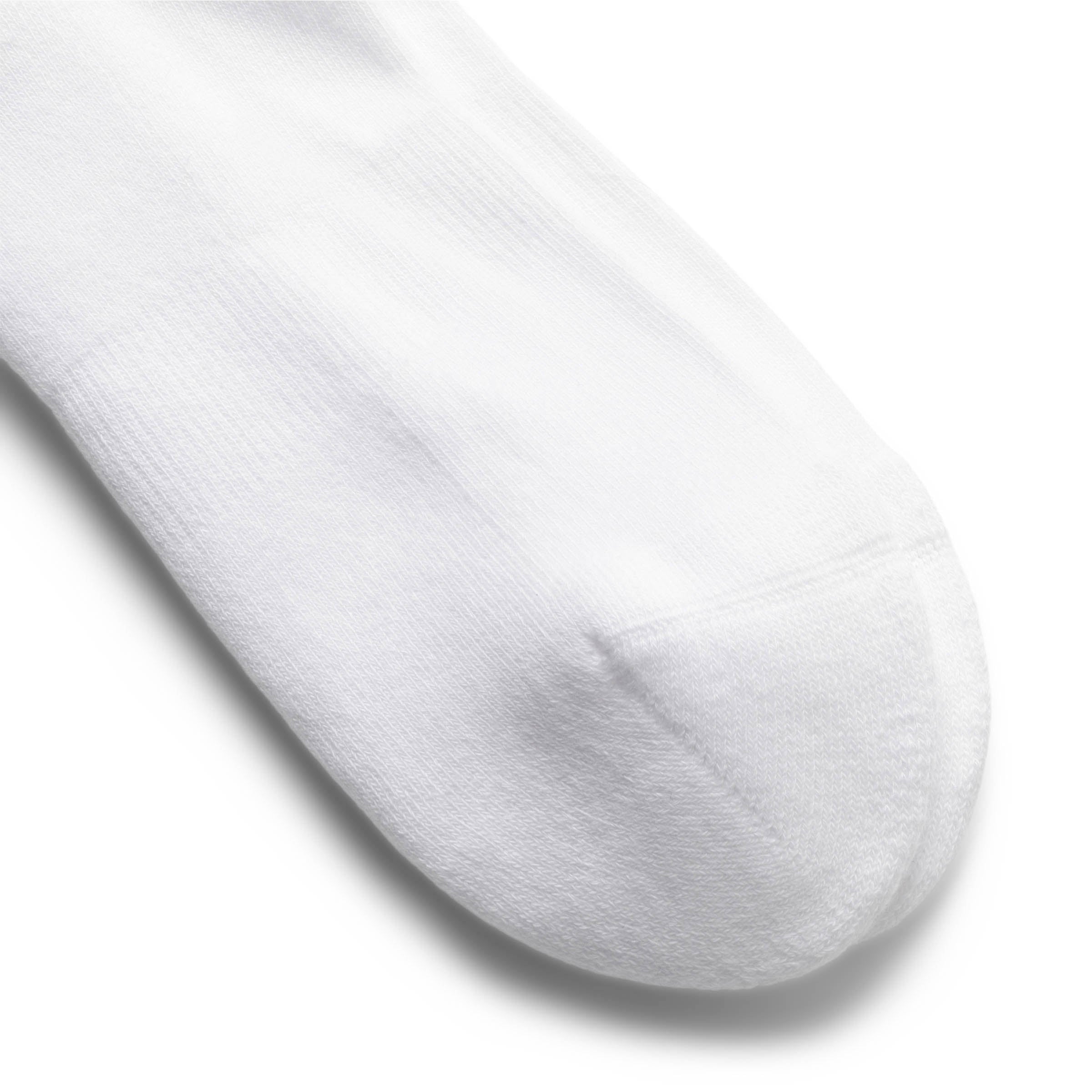 Sporty & Rich Socks WHITE/ALPINE / O/S SERIF LOGO STRIPED SOCKS