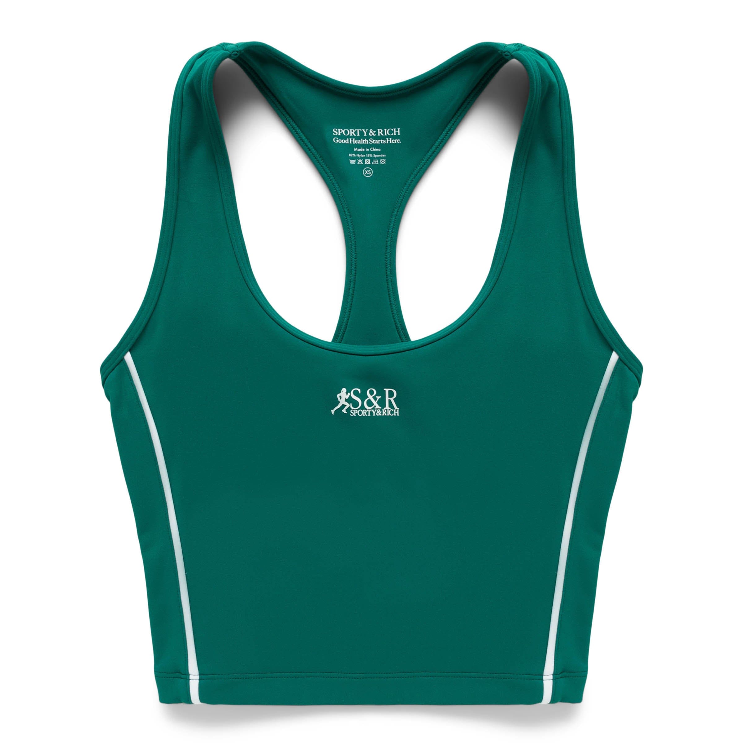 Sporty & Rich T-Shirts WOMEN'S SR RUNNER SPORTS TANK