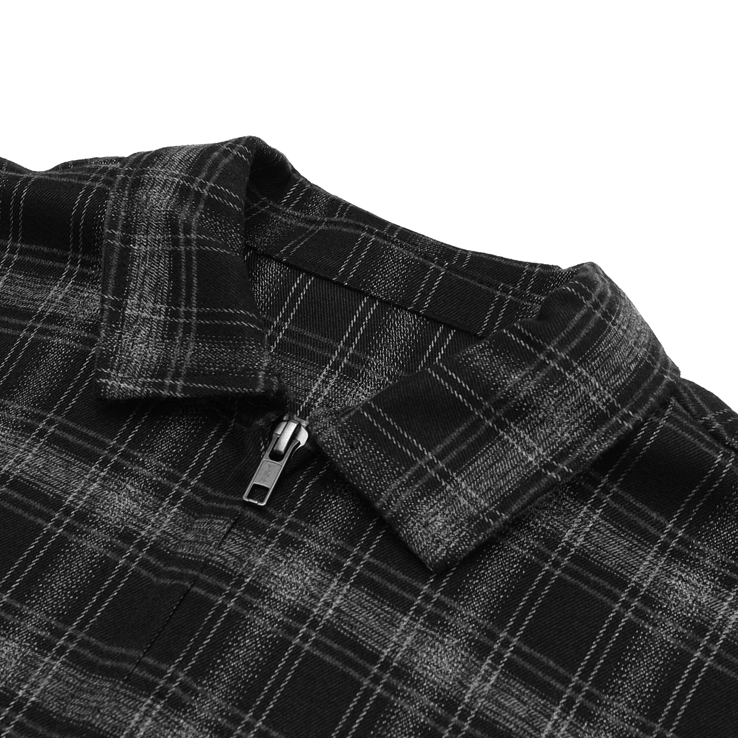 Students Golf Outerwear GONZALES WOOL PLAID JACKET