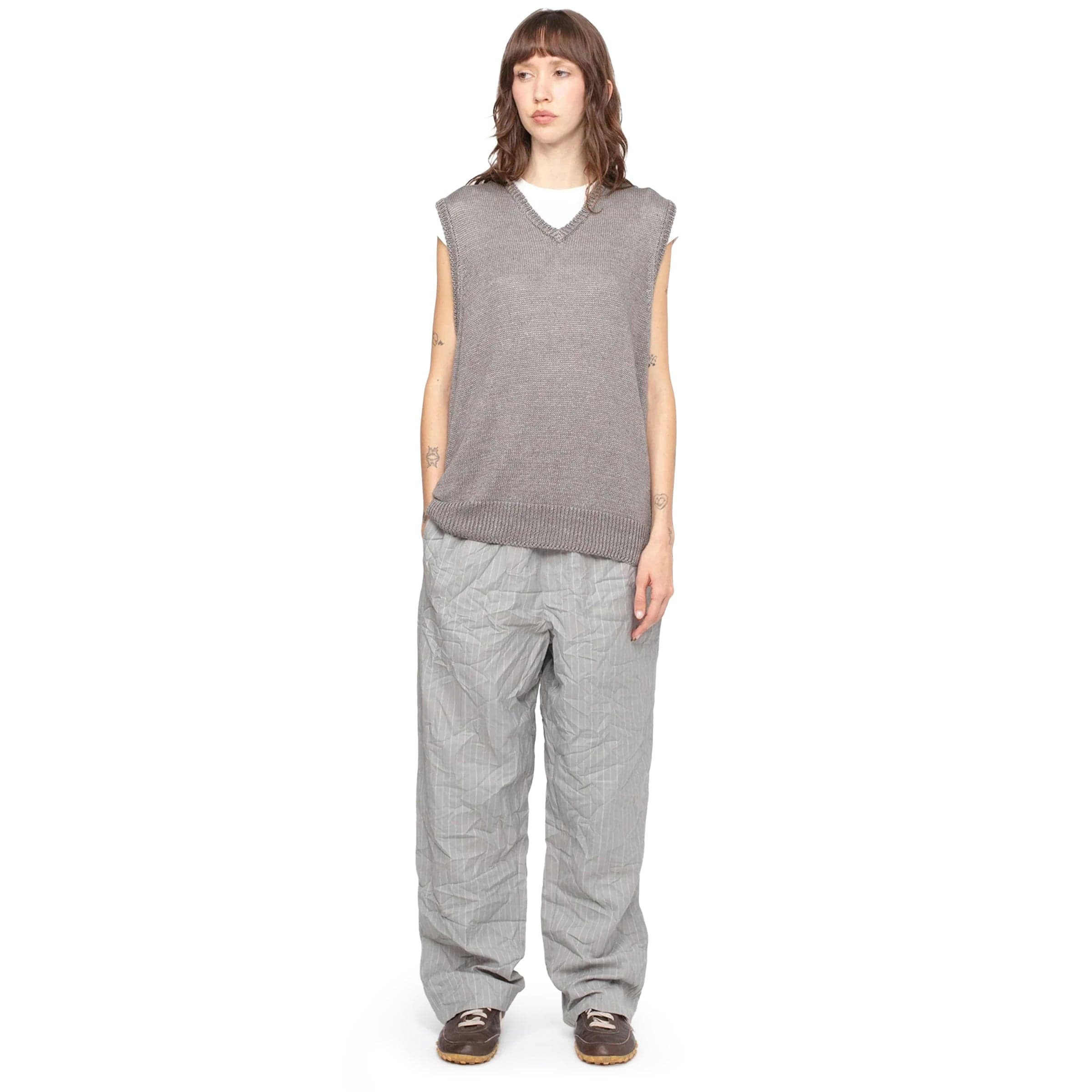 Stüssy Outerwear LOOSE KNIT LINEN VEST