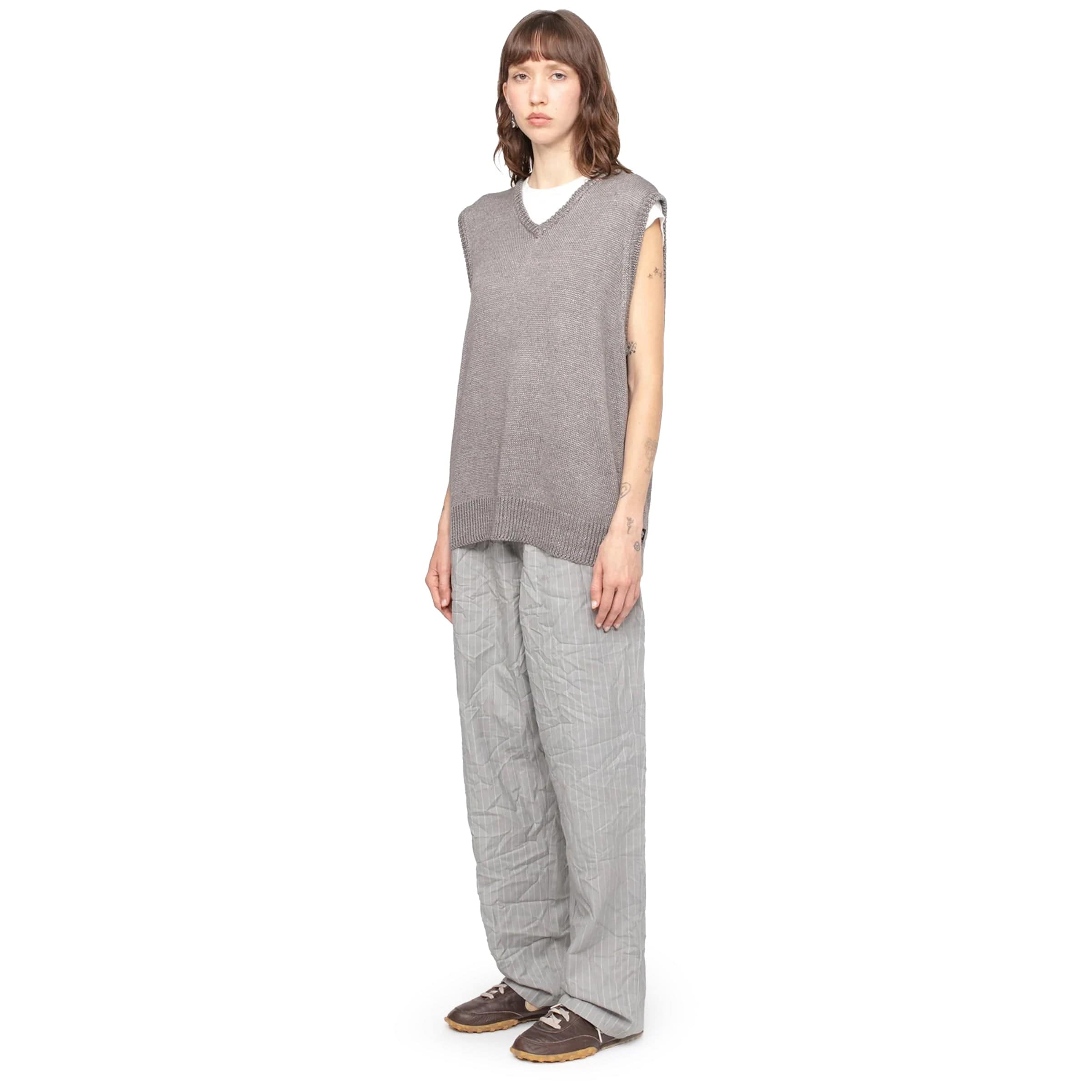 Stüssy Outerwear LOOSE KNIT LINEN VEST