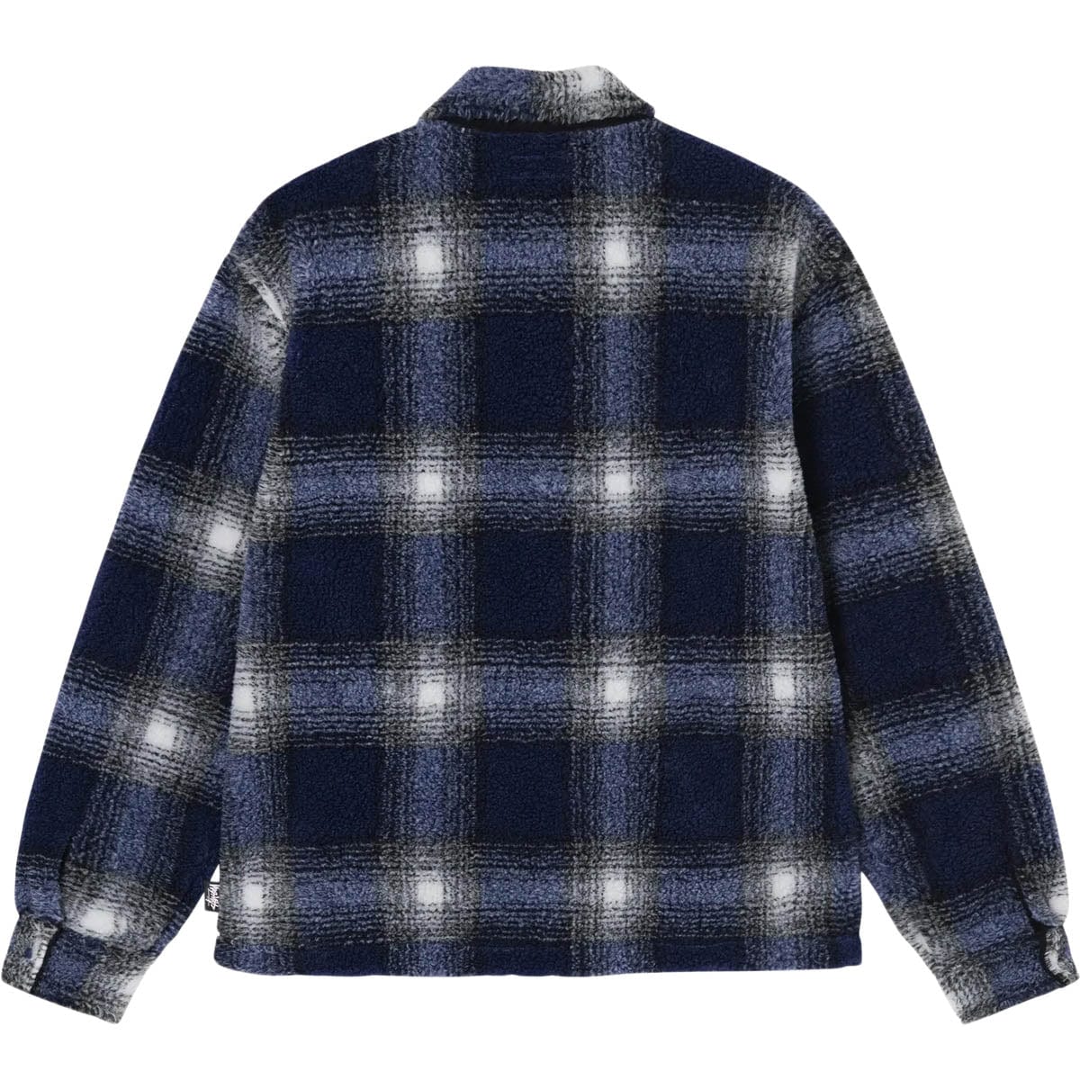 Stüssy Shirts SHADOW PLAID SHEPARD ZIP SHIRT