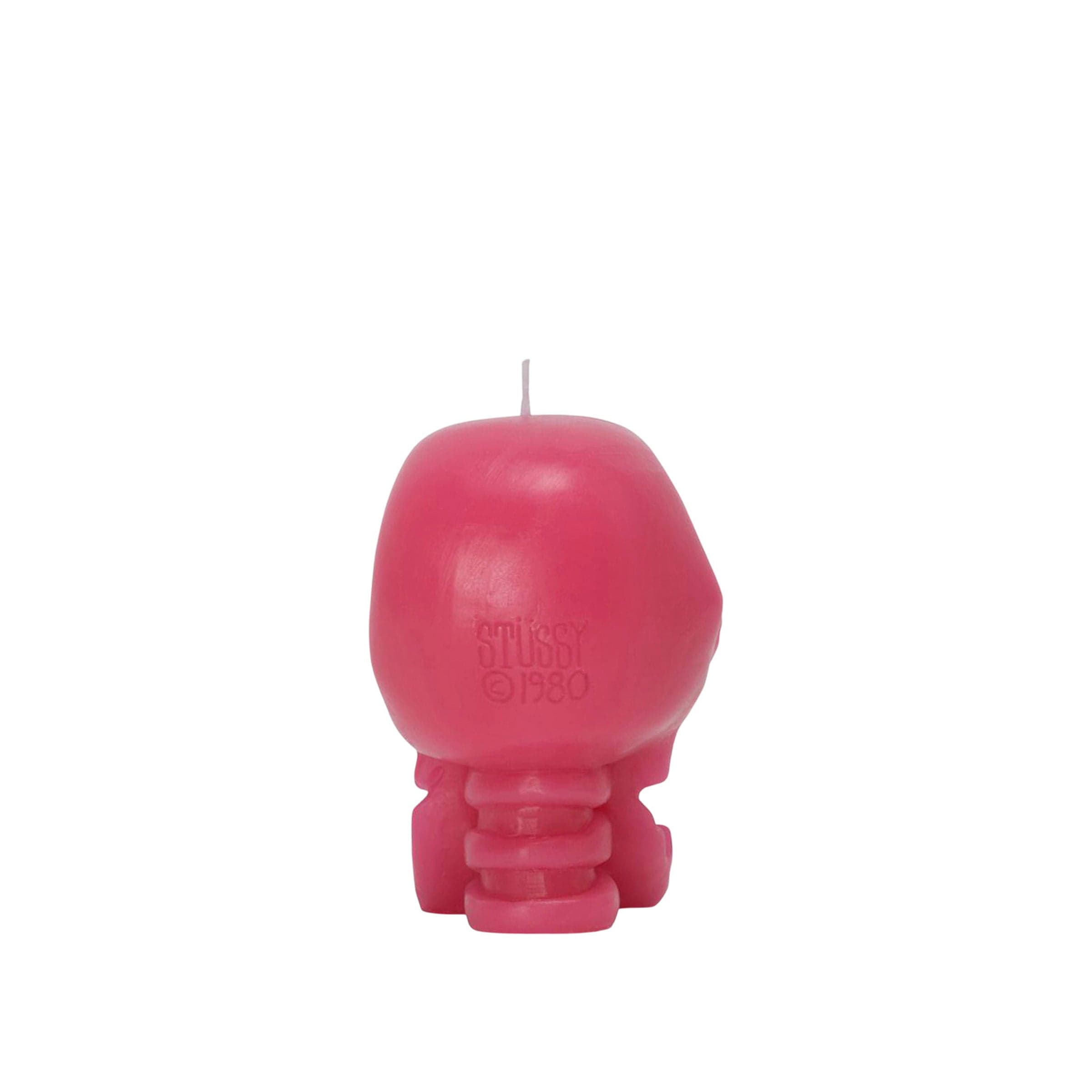 Stüssy Home NEON PINK / O/S SKULL CANDLE