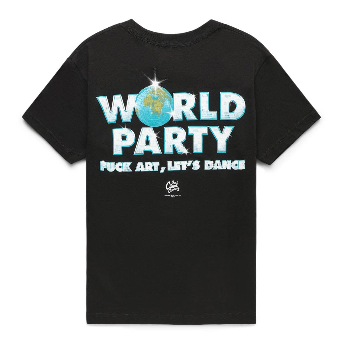 The Good Company T-Shirts WORLD PARTY T-SHIRT